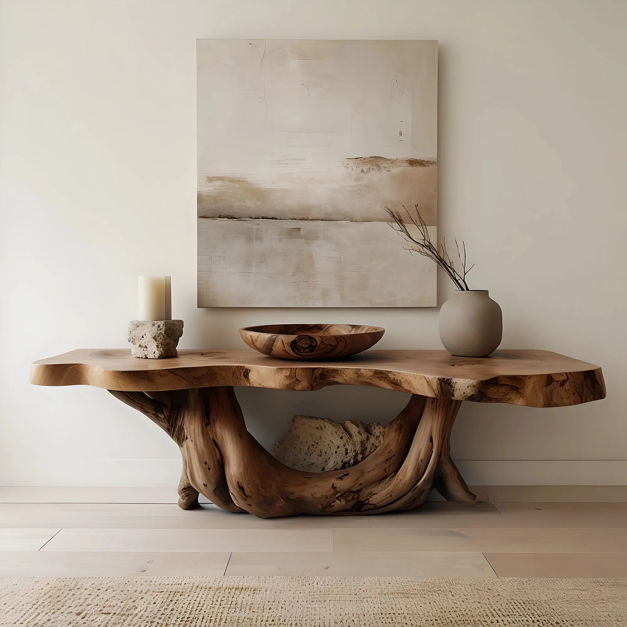 Rustic Farmhouse Console Table to Elevate Your Living Space