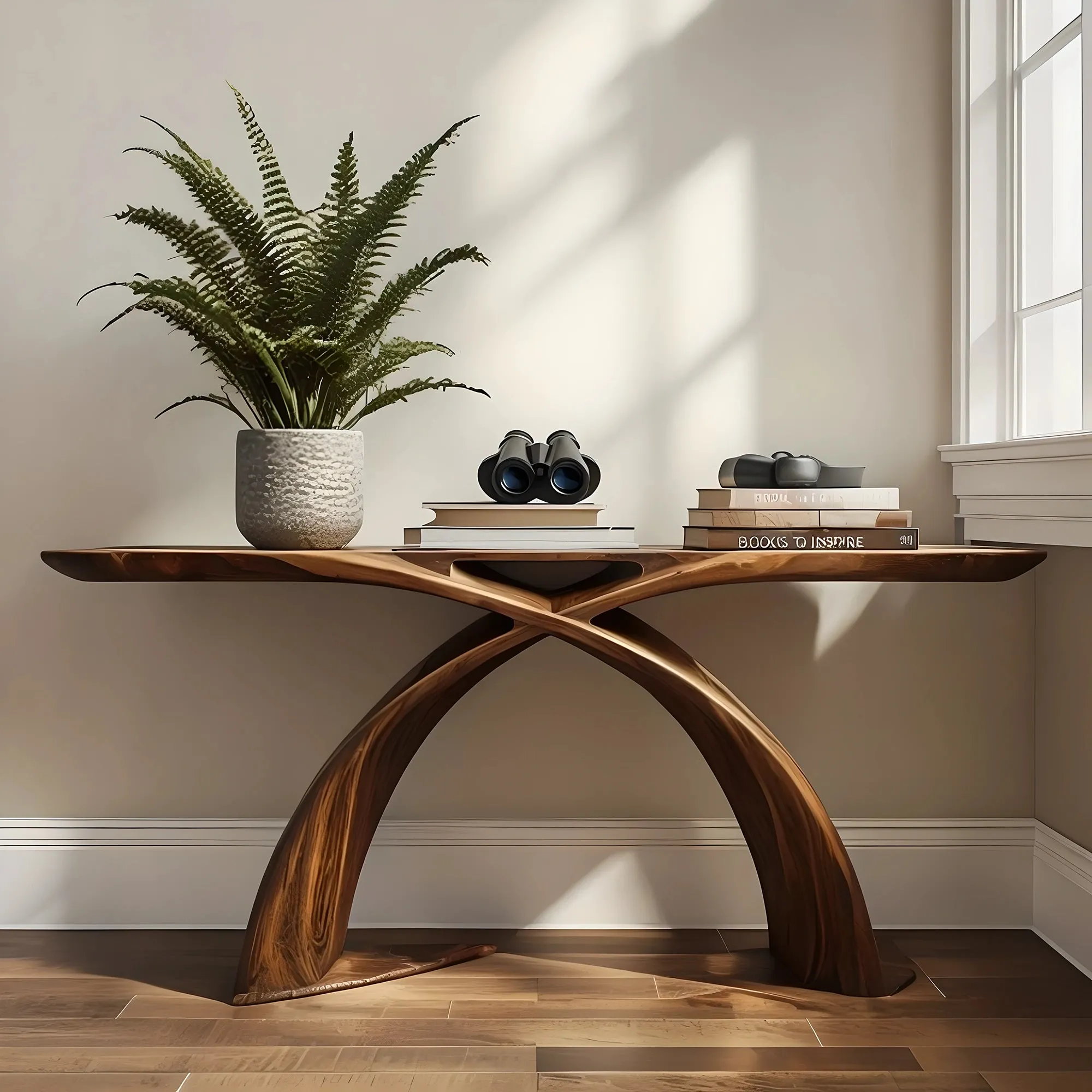 Farmhouse Solid Wood Console Table for a Warm and Inviting Home