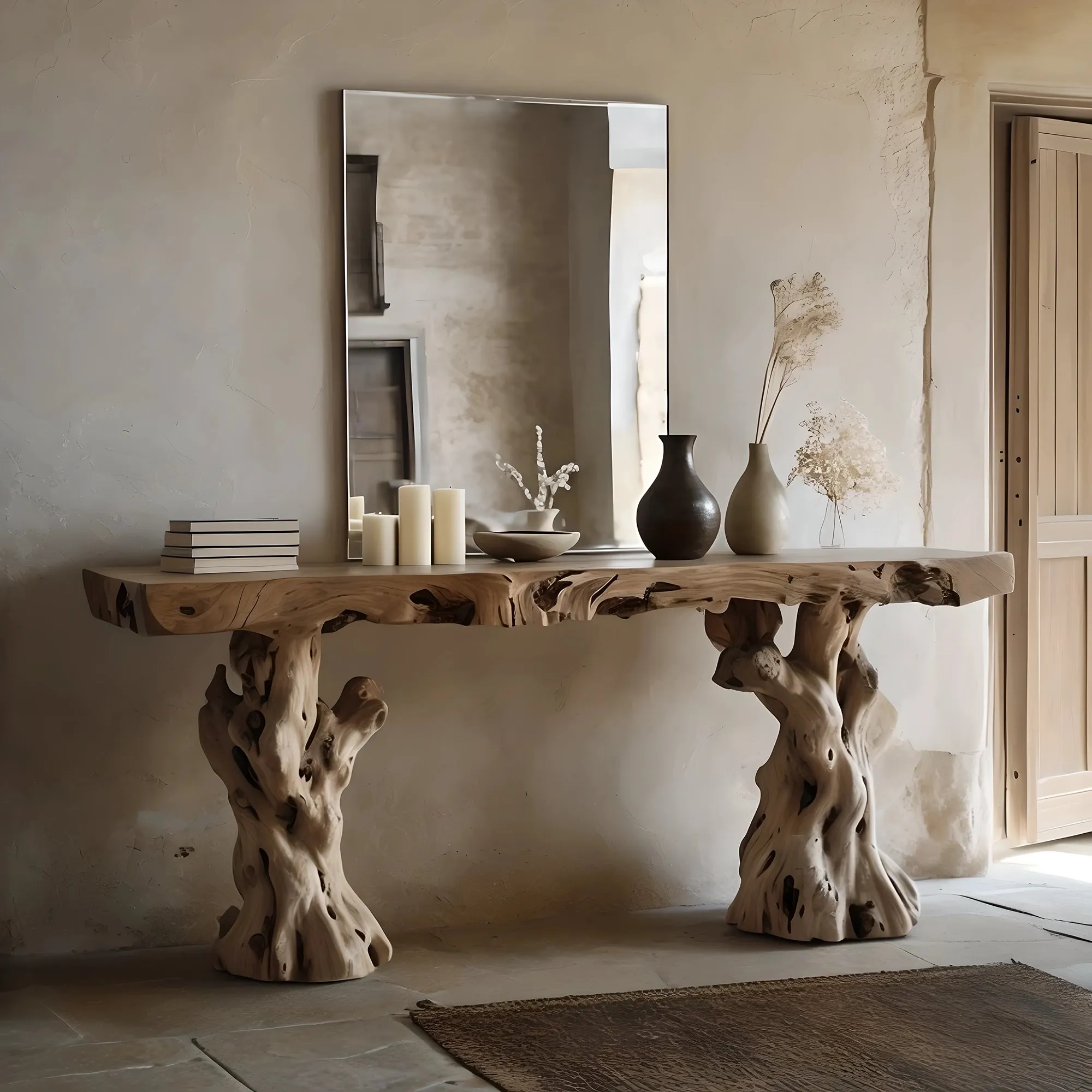 Farmhouse Console Table For A Classic And Elegant Look
