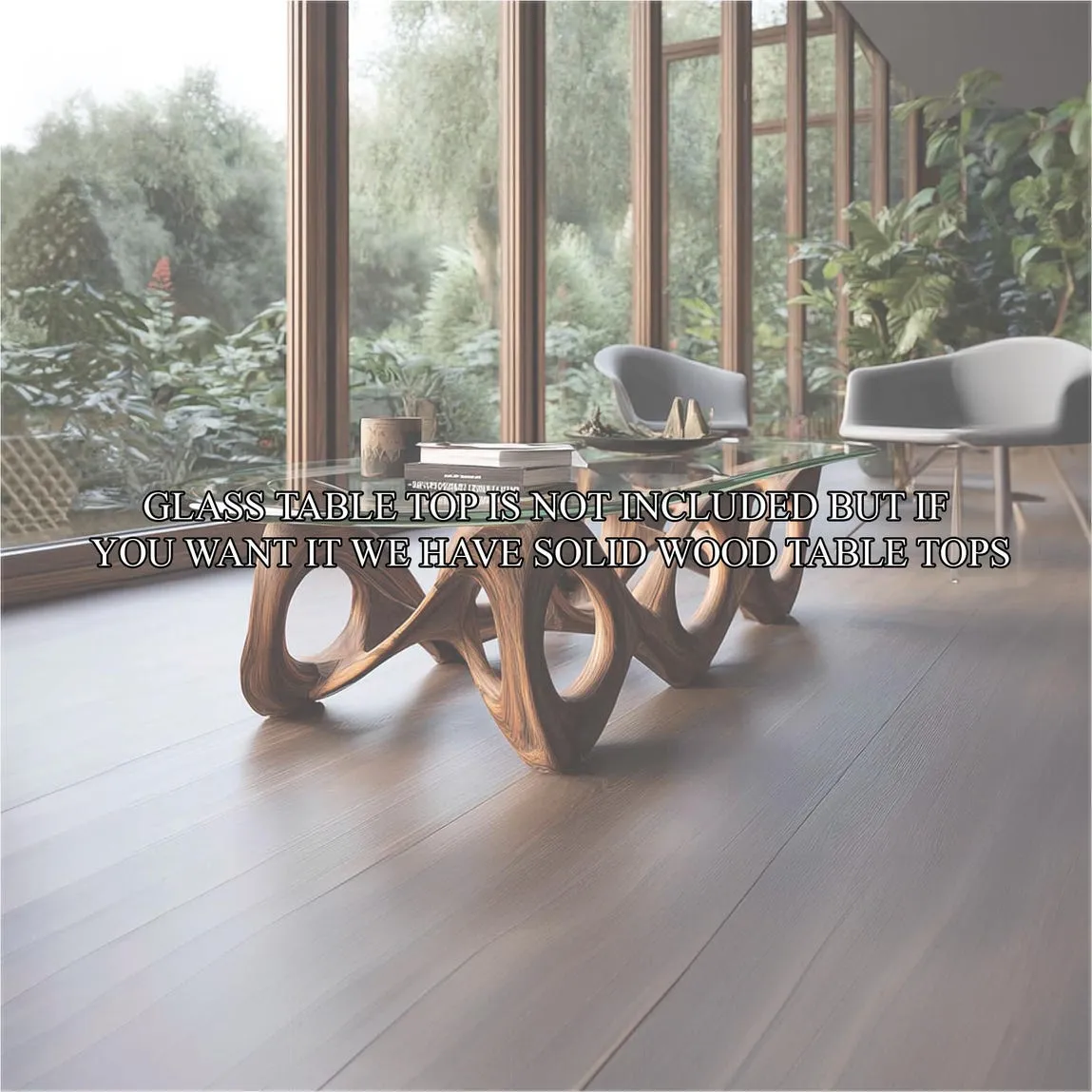 Wooden table legs unique wooden coffee table legs dining table legs handmade furniture legs decor living room gift - Image 2