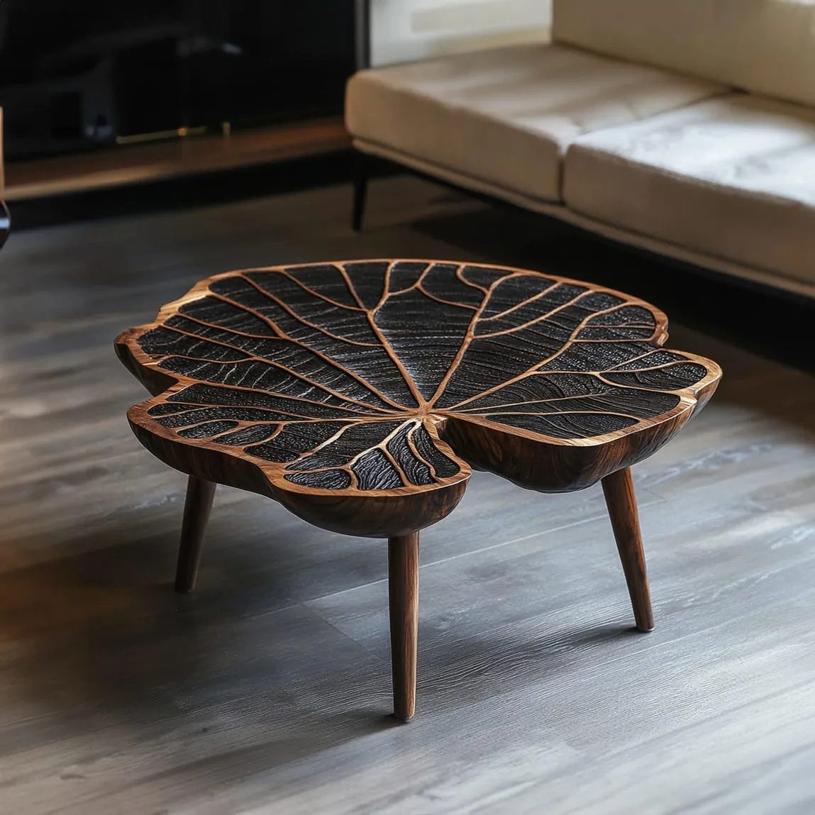 Modern coffee table live edge Farmhouse tamarind wood coffee table farmhouse table reclaimed wood table living room table home decor