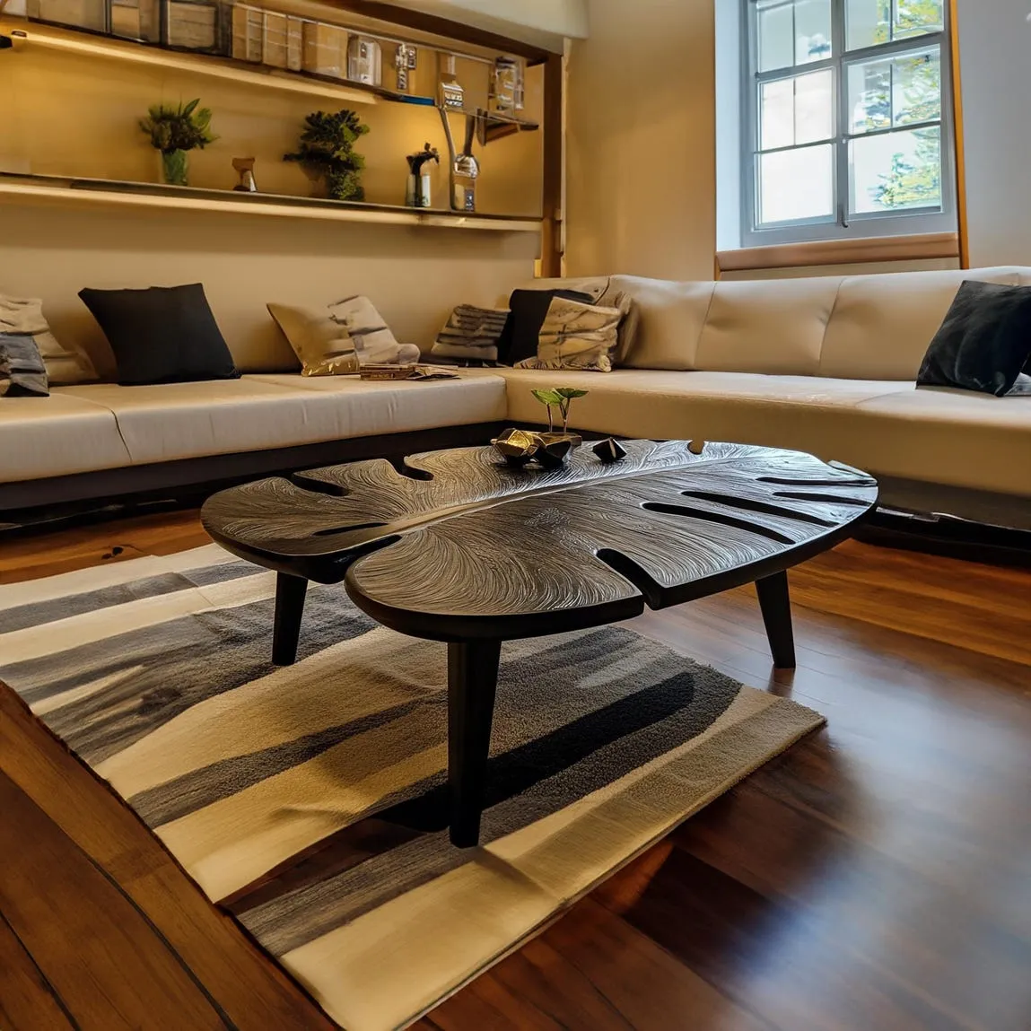 Farmhouse tamarind wood coffee table modern coffee table live edge farmhouse table reclaimed wood table living room table living room decor