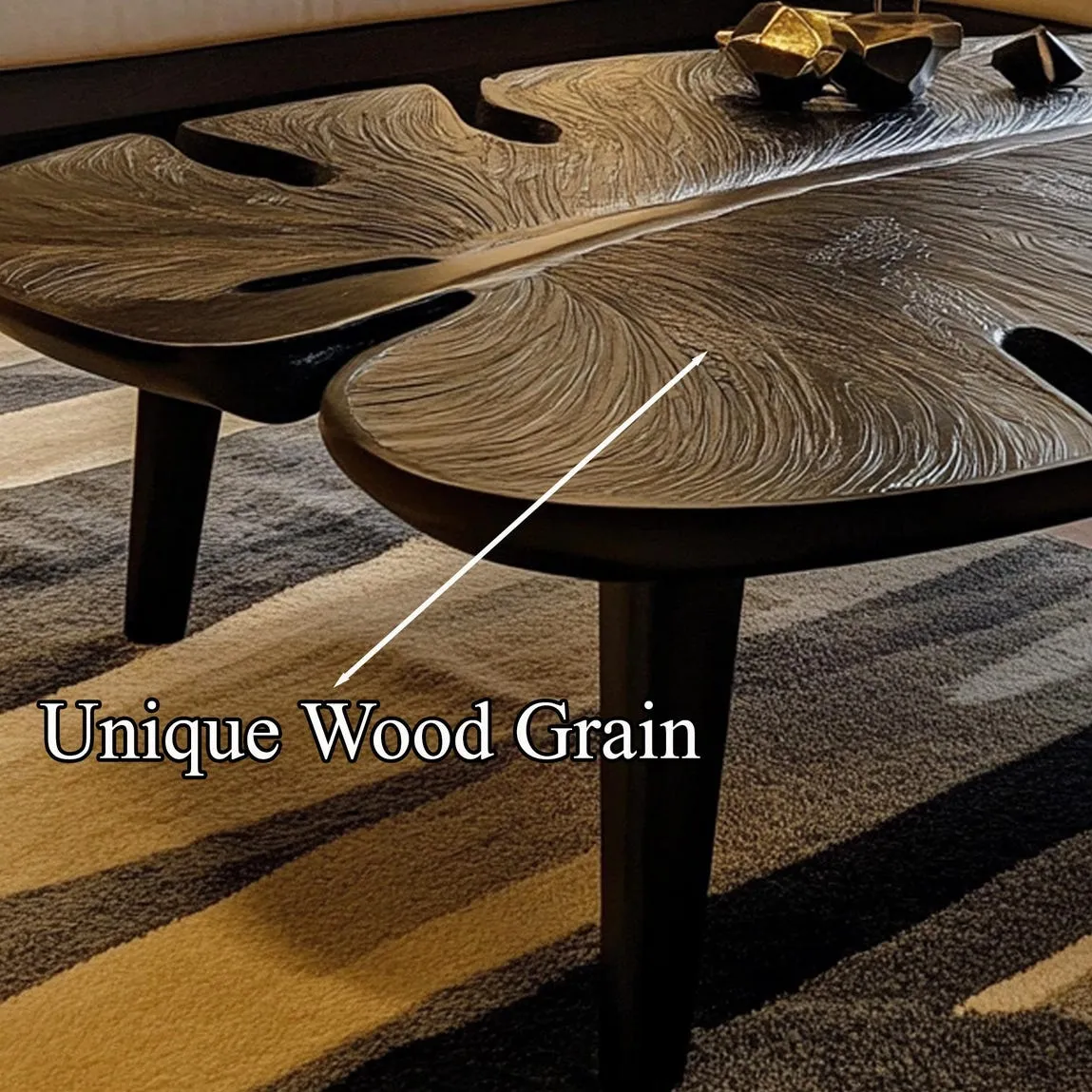 Farmhouse tamarind wood coffee table modern coffee table live edge farmhouse table reclaimed wood table living room table living room decor - Image 3