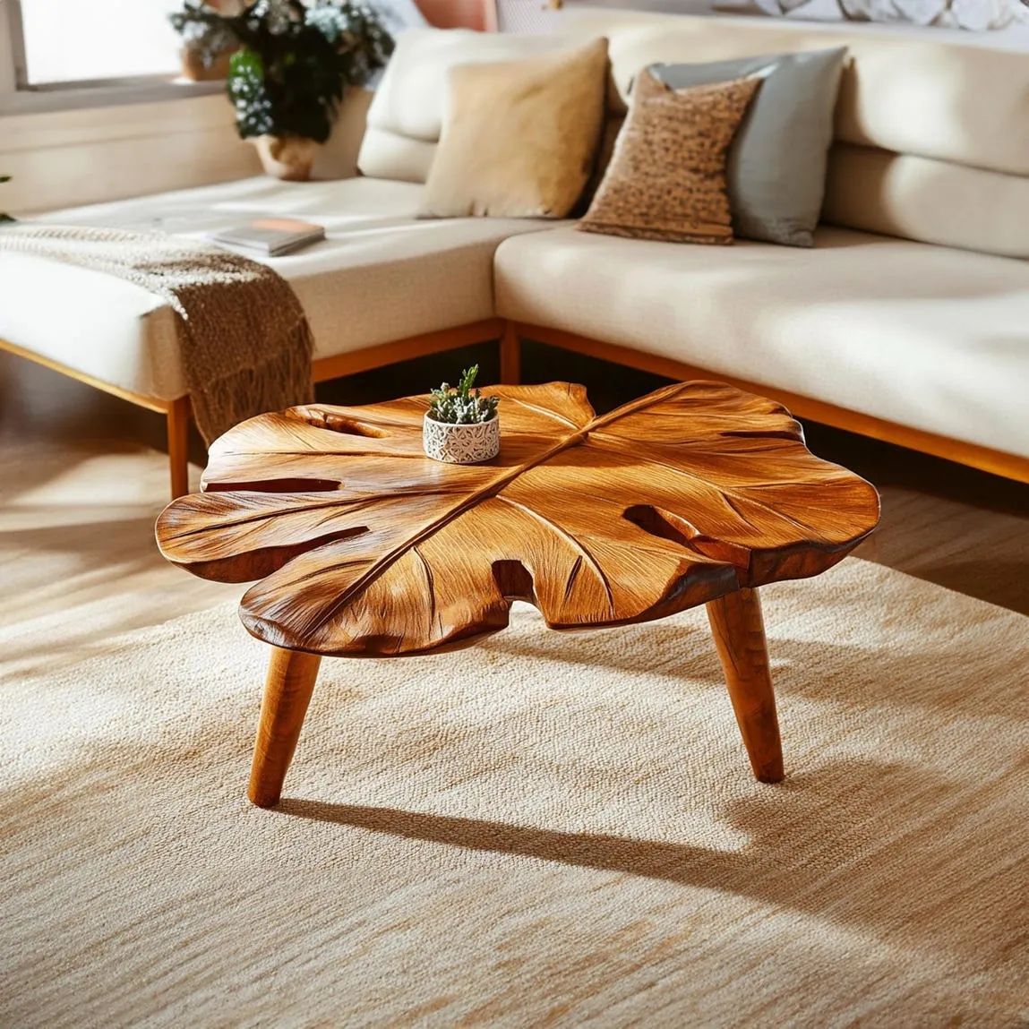 Rustic coffee table modern solid wood coffee table live edge farmhouse table reclaimed wood table living room table living room decor