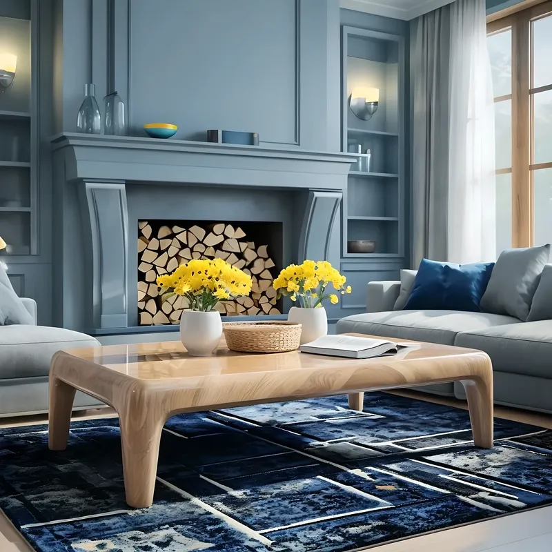 Modern Solid Wood Coffee Table New Generation Minimalist Design