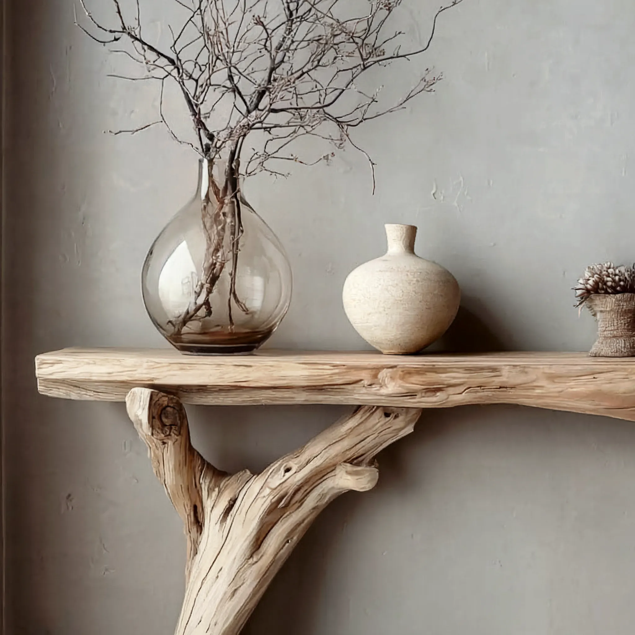 Handmade Live Edge Console Table – Rustic Entryway & Hallway Side Table - Image 3