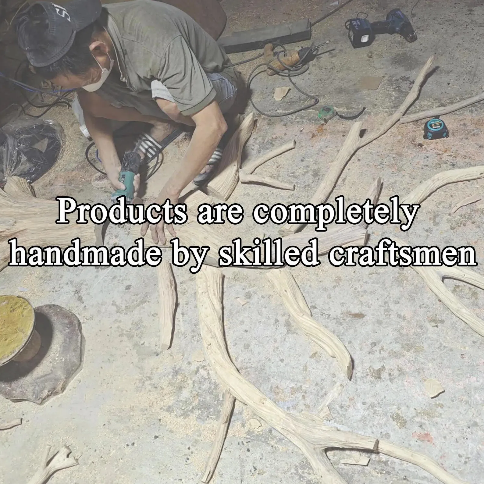 Solid Wood Floating Shelf Custom Bookcase Farmhouse Shelf Unique Furniture for Christmas Home Decor - Image 9