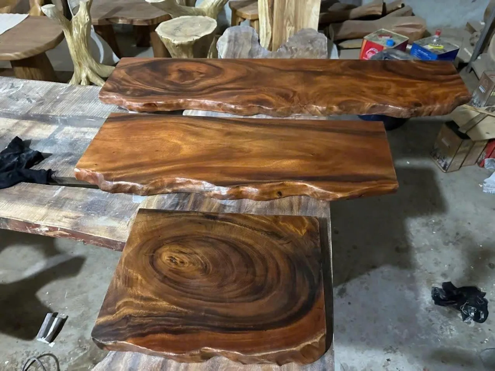 Live Edge Floating Shelf Wood Grain Floating Shelf Branch Shelf Halloween Home Decor Housewarming Gift - Image 2