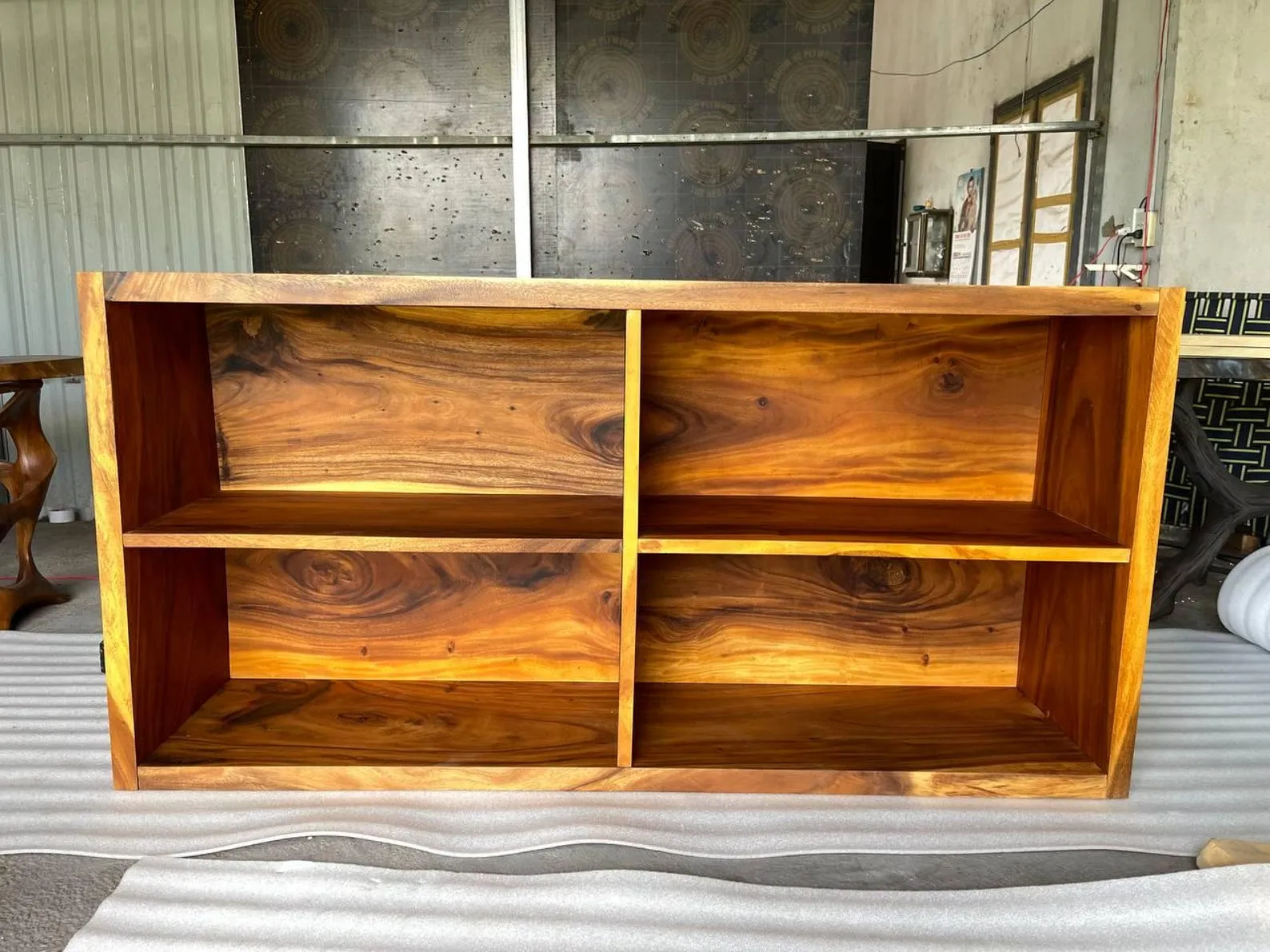 Custom Wood Storage Cabinet Arched Montessori Bookcase Natural Wood Furniture Handmade Living Room Decor Housewarming Gift Her - Image 4