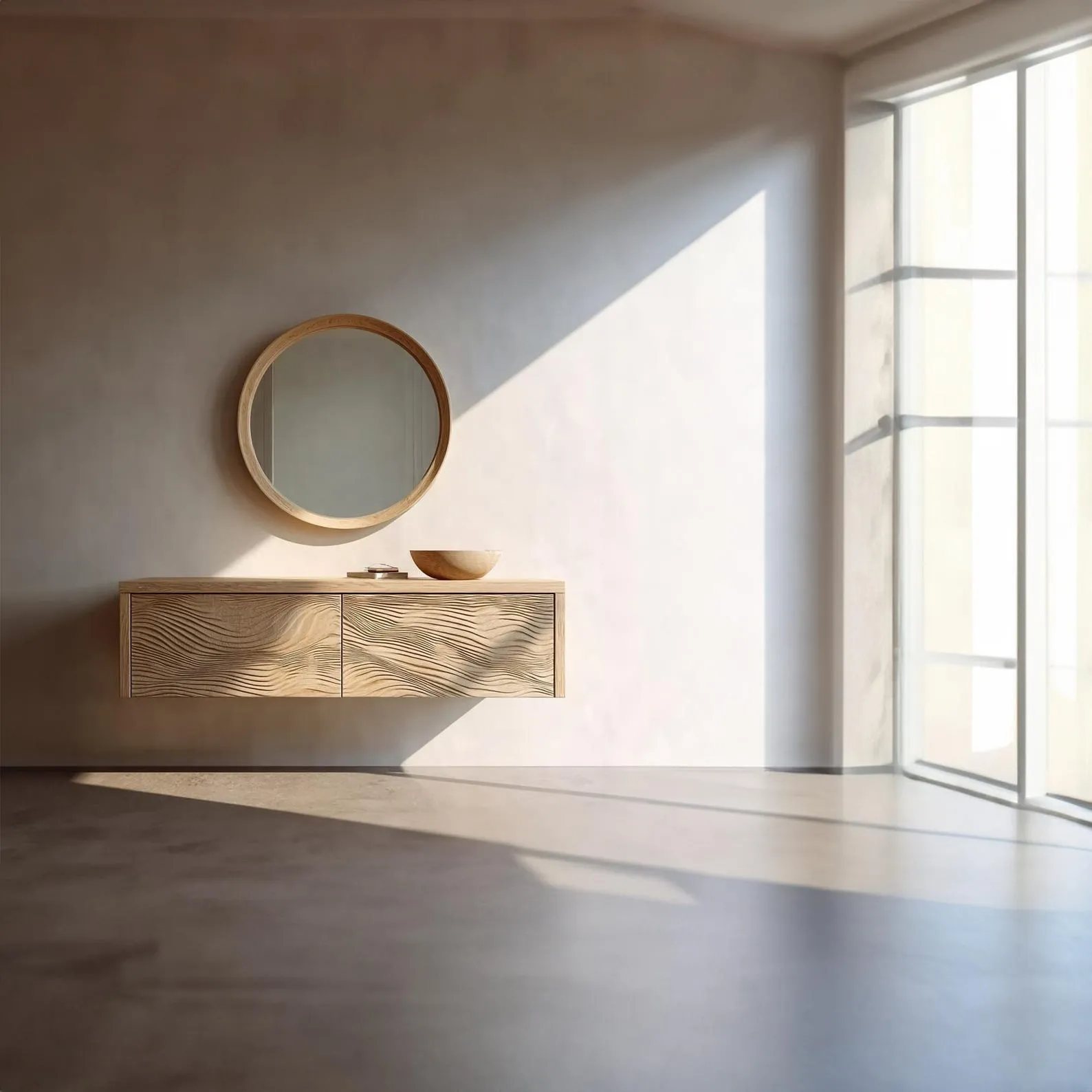 Solid Wood Sink Shelf Custom Cabinet Wooden Bathroom Vanity Rustic Storage Wood Furniture Bathroom Decor - Image 6