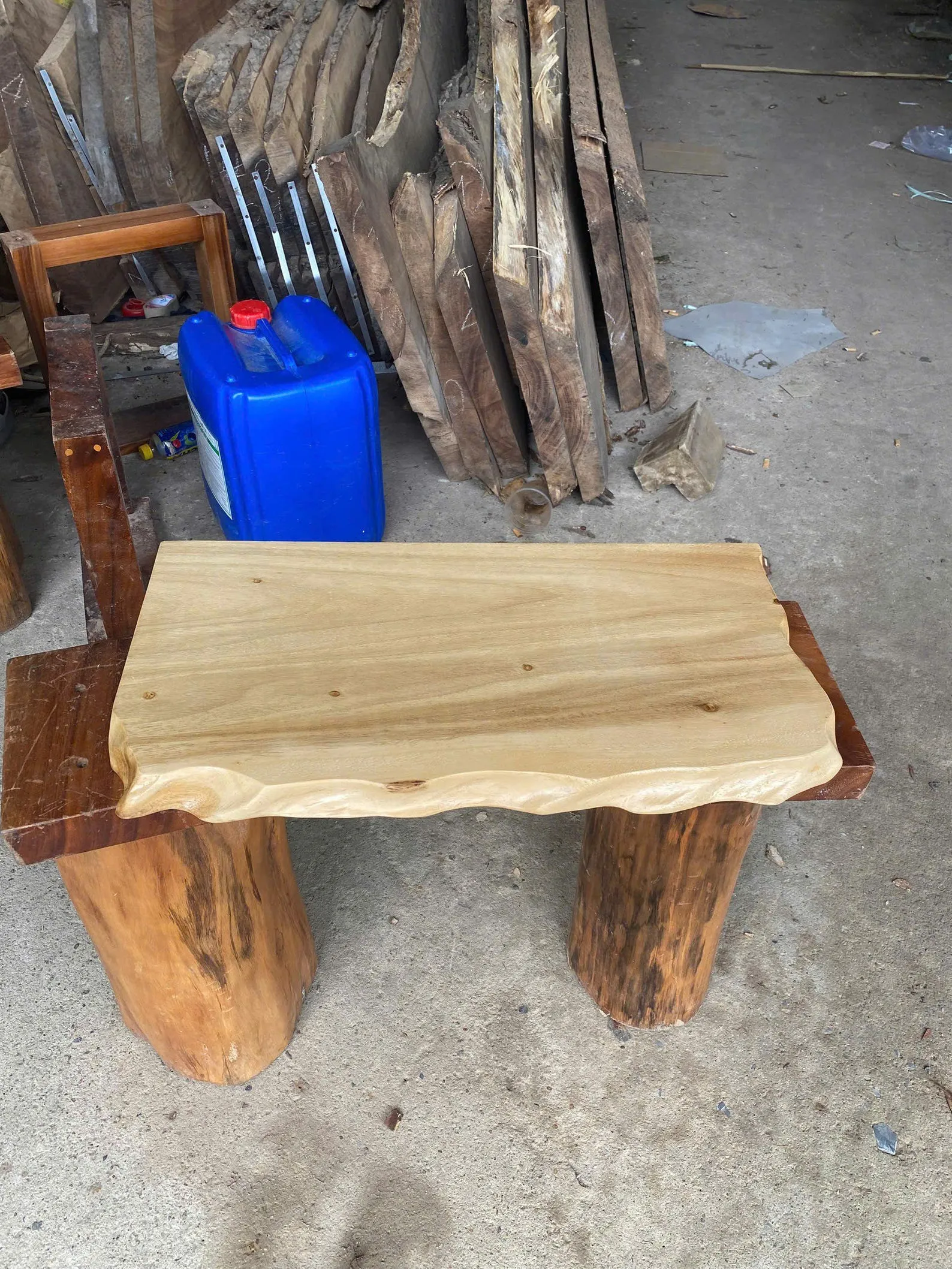 Solid Wood Floating Shelf Rustic Display Shelf Unique Furniture Halloween Decor Housewarming Gift - Image 4