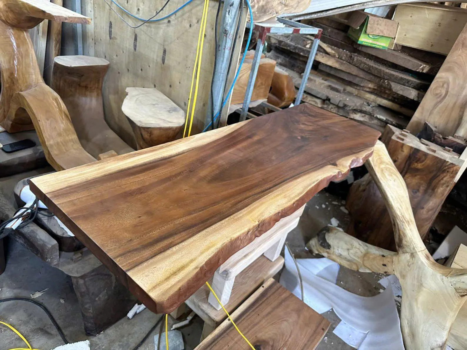 Custom Natural Wood Headboard, Solid Wood Headboard, Wood Wall Decor Perfect for Unique Bedroom Decor - Image 6