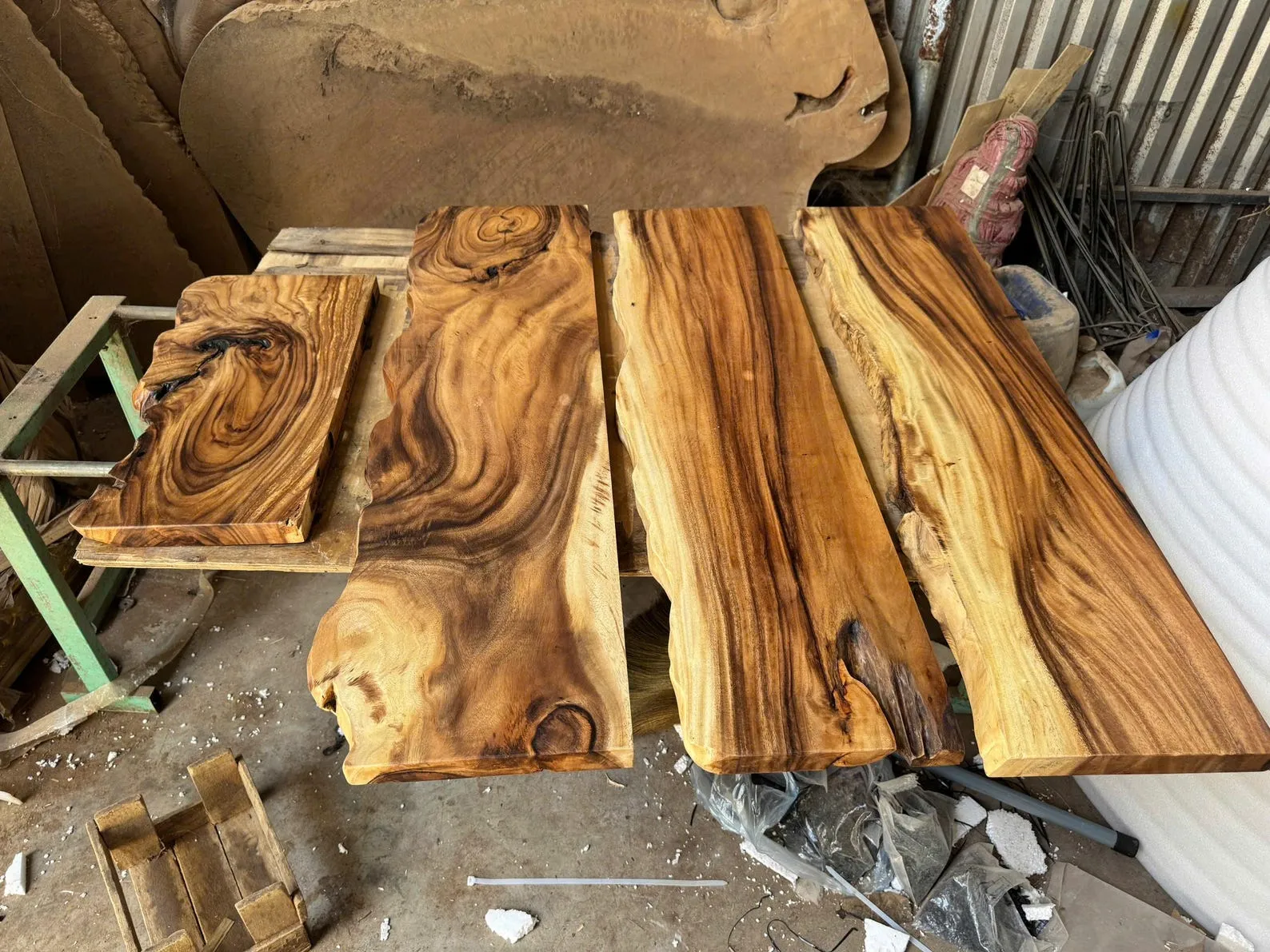 Live Edge Floating Shelves Walnut Shelves Flar Edge Shelf, Bathroom Wood Shelves Bedroom Shelves Wood Shelves Decor Home Gift Her - Image 2