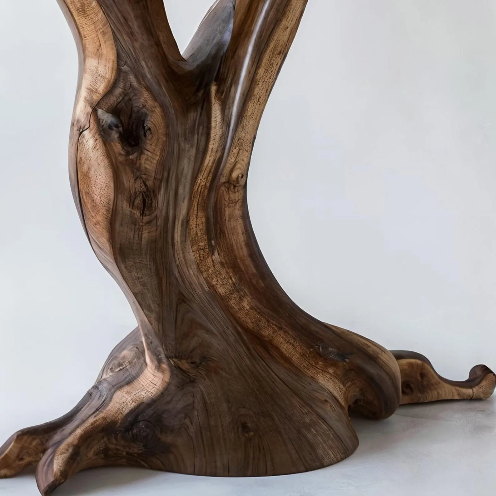 Rustic console table unique solid wood table mid century entry table black walnut console table farmhouse decor handmade furniture - Image 5