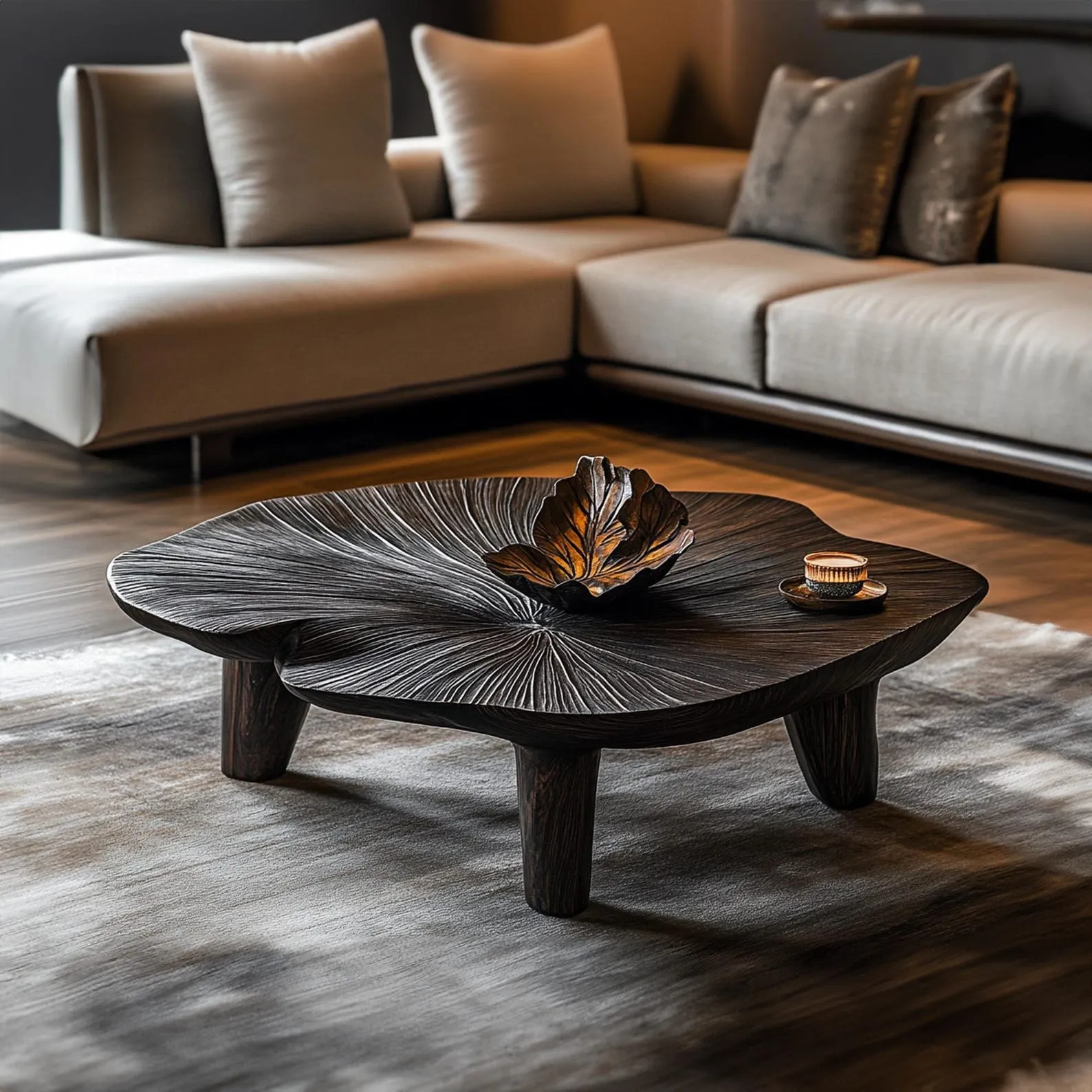 Farmhouse tamarind wood coffee table modern coffee table live edge farmhouse table reclaimed wood table living room table home decor