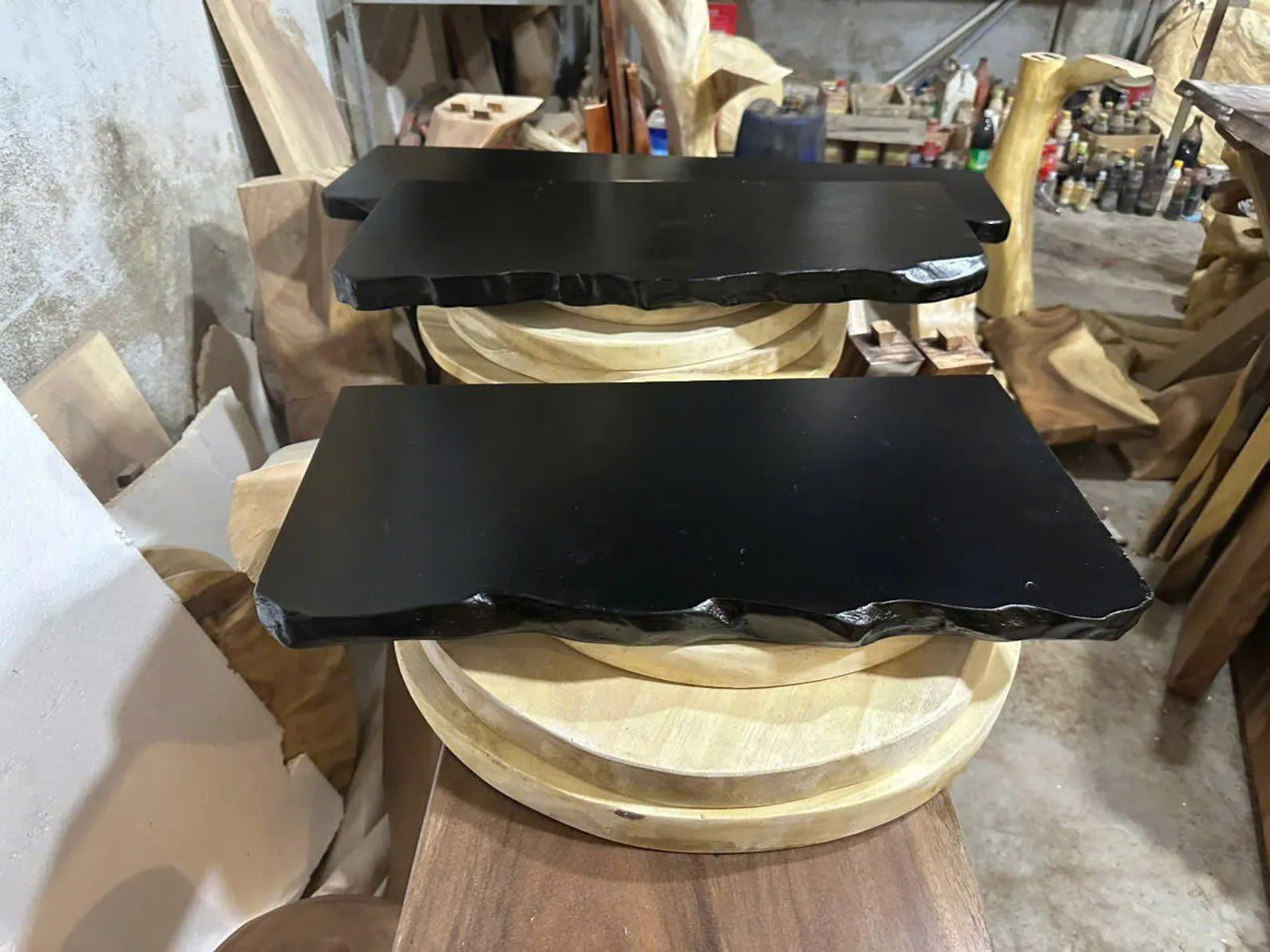 Modern coffee table live edge Farmhouse tamarind wood coffee table farmhouse table reclaimed wood table living room table home decor - Image 3