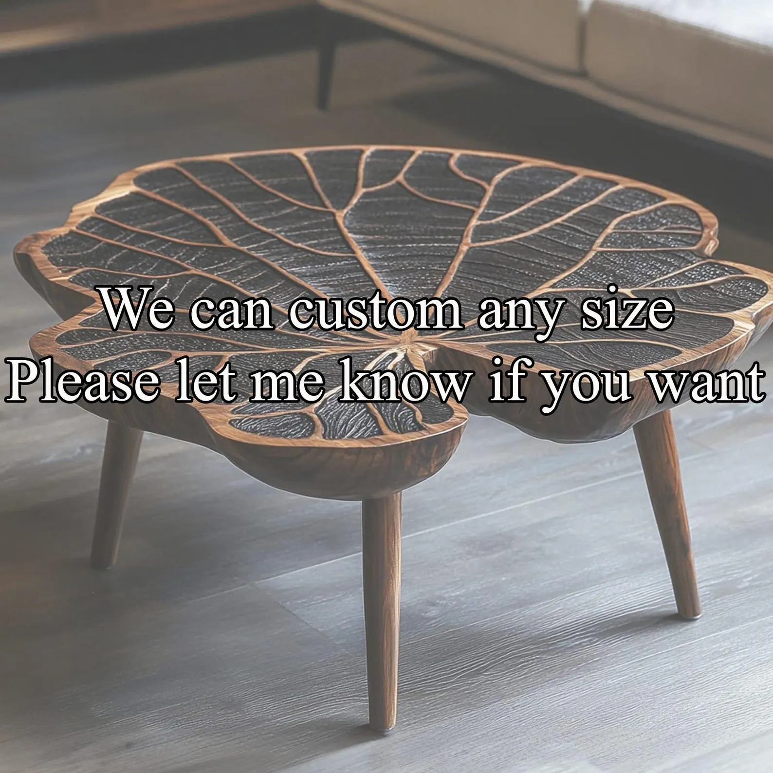 Modern coffee table live edge Farmhouse tamarind wood coffee table farmhouse table reclaimed wood table living room table home decor - Image 5