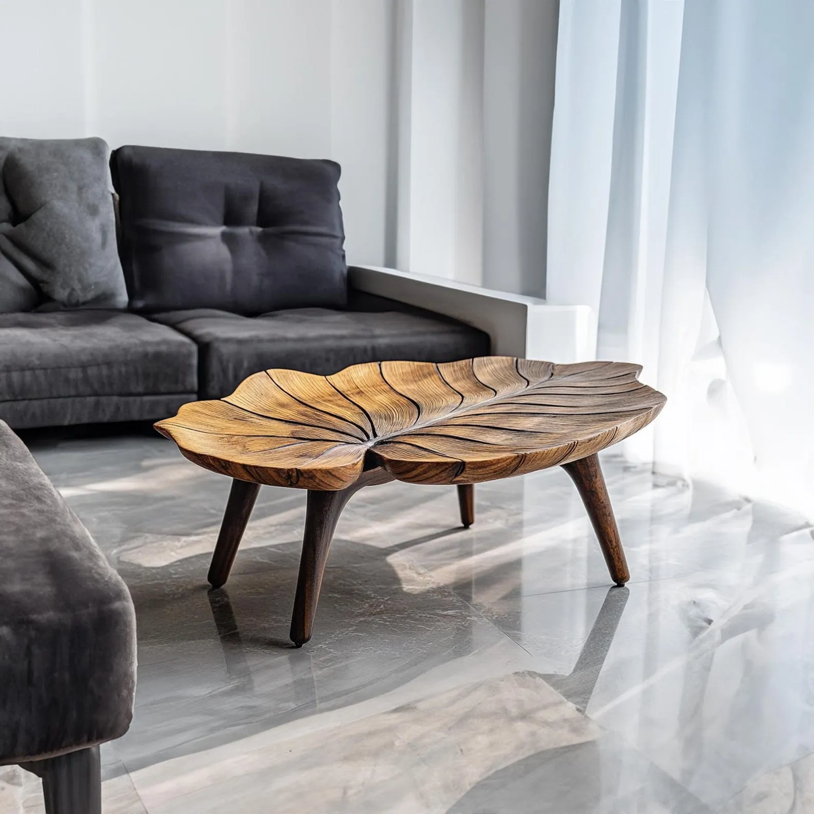 Rustic coffee table modern solid wood coffee table live edge farmhouse table reclaimed wood table living room table living room decor