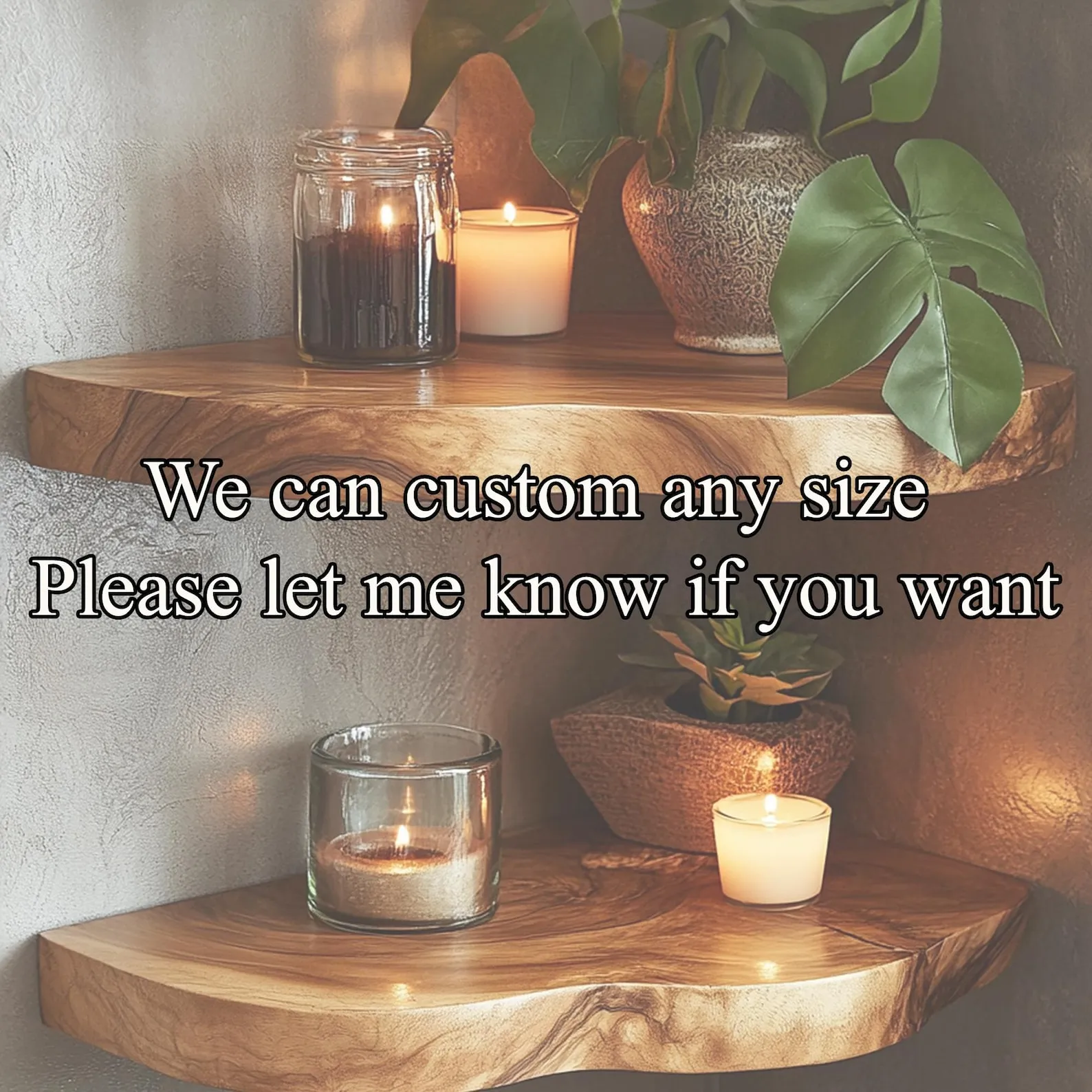 Wall mounted shelves bookshelf decorations corner rustic wooden shelf wall floating shelf home decor christmas gift - Image 3