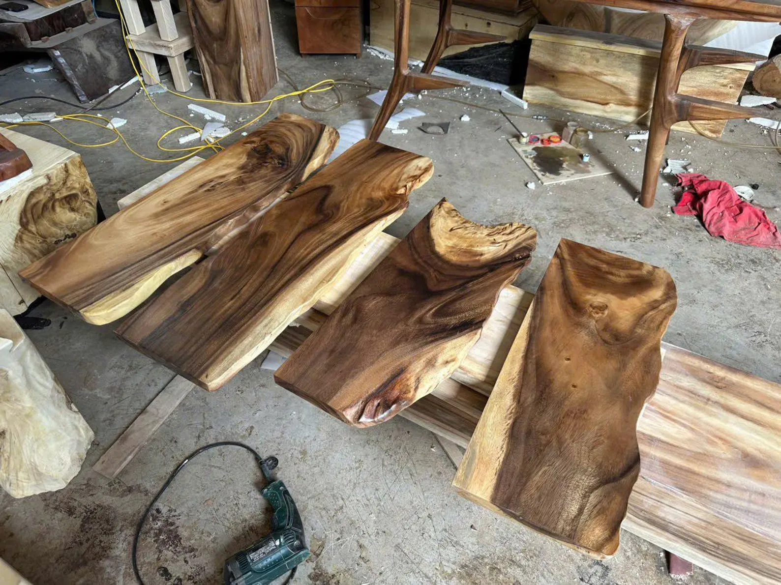 Rustic Wood Bed Frame Queen, Rustic Bedroom Furniture, Reclaimed Wood King Bed Frame, Twin Platform Bed Wood Headboard - Image 2