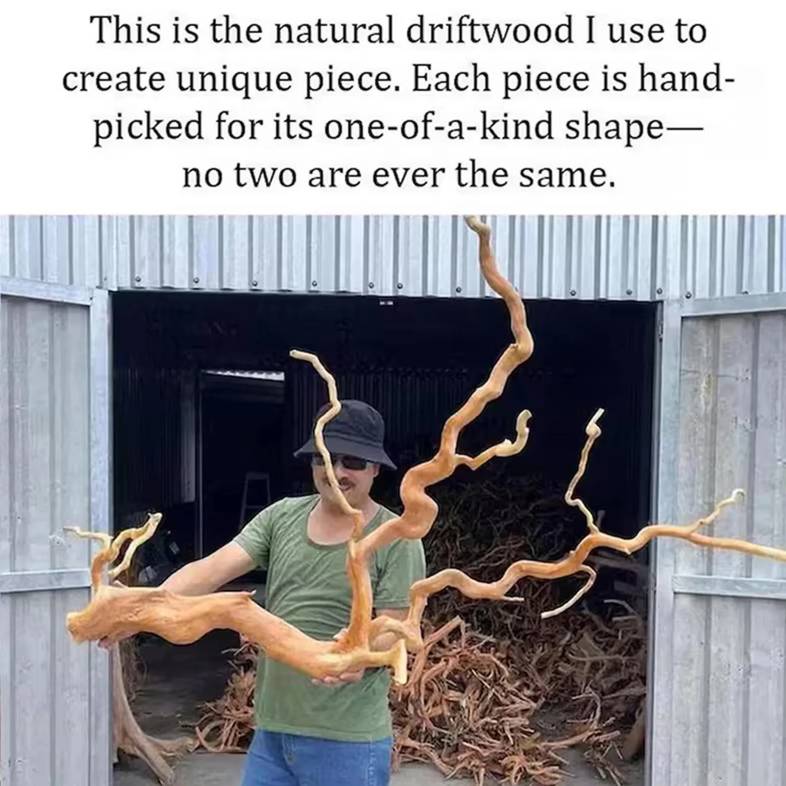 Tree branch book shelf handcrafted driftwood sculpture bookshelf solid wood bookcase wall mounted floating shelves - Image 7