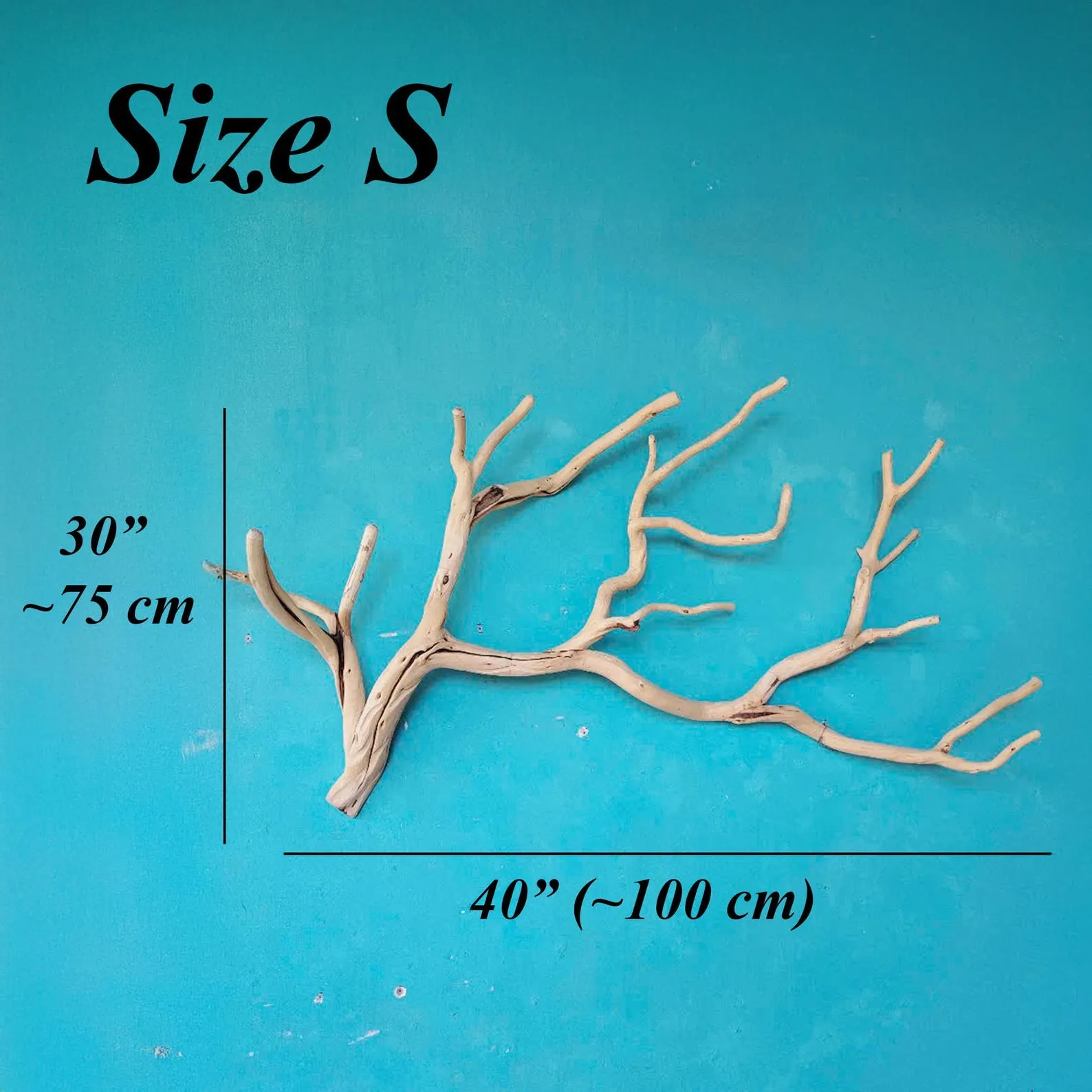 Tree branch wall mount coat rack natural driftwood wall art rustic clothing rack great gift for home decor - Image 7