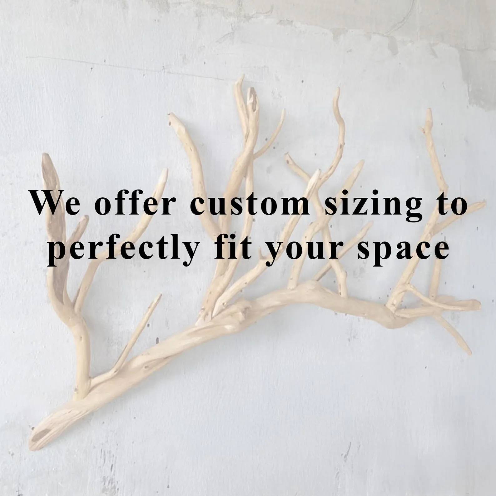 Tree branch coat hooks wall mount drifwood clothes rack decorative towel hook rustic entryway home decoration - Image 8