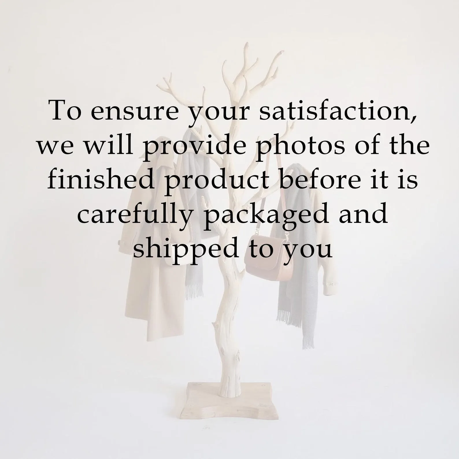 Tree branch coat rack free standing driftwood coat tree hooks branch hanging clothes rack unique handcrafted furniture - Image 6