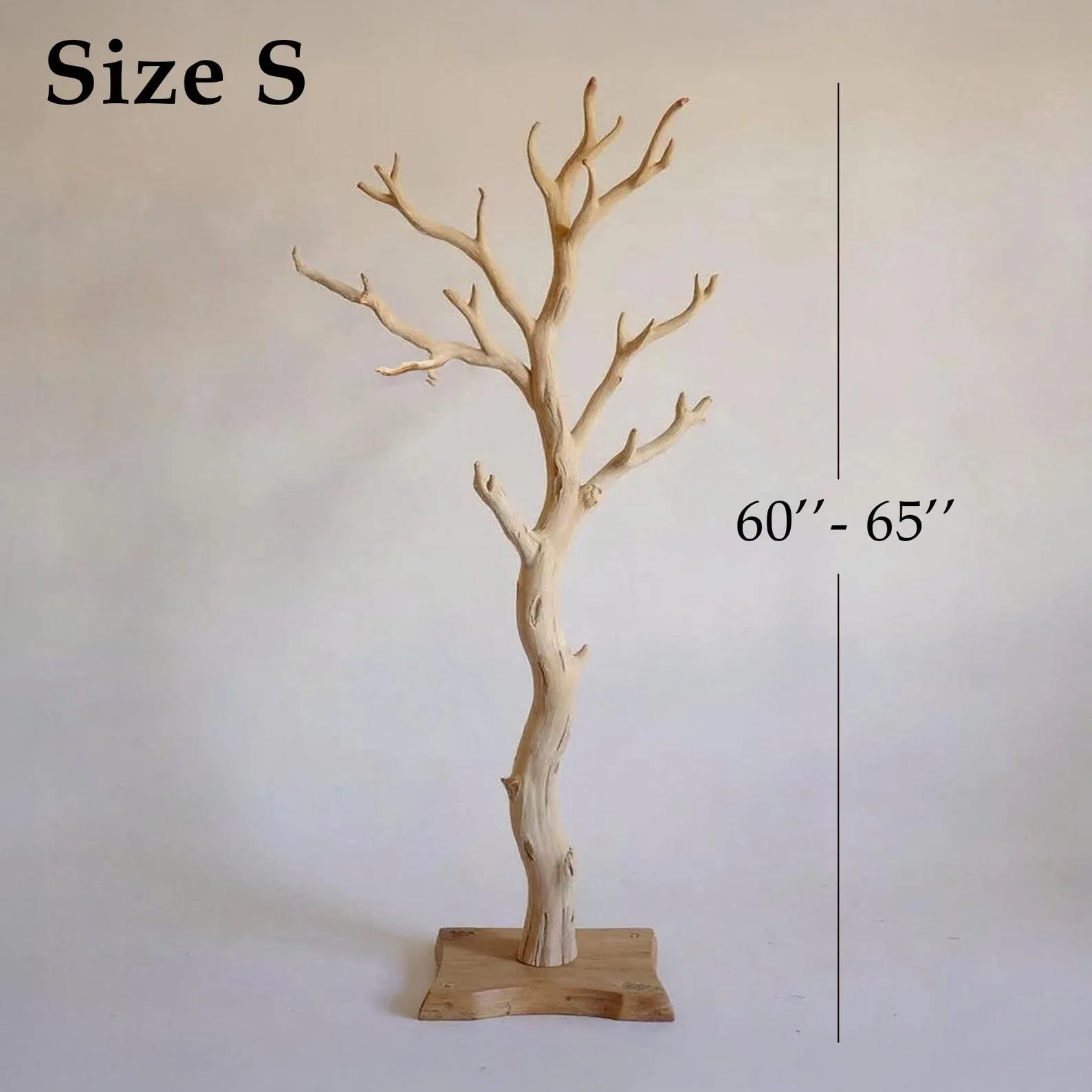 Tree branch coat rack free standing driftwood coat tree hooks branch hanging clothes rack unique handcrafted furniture - Image 7