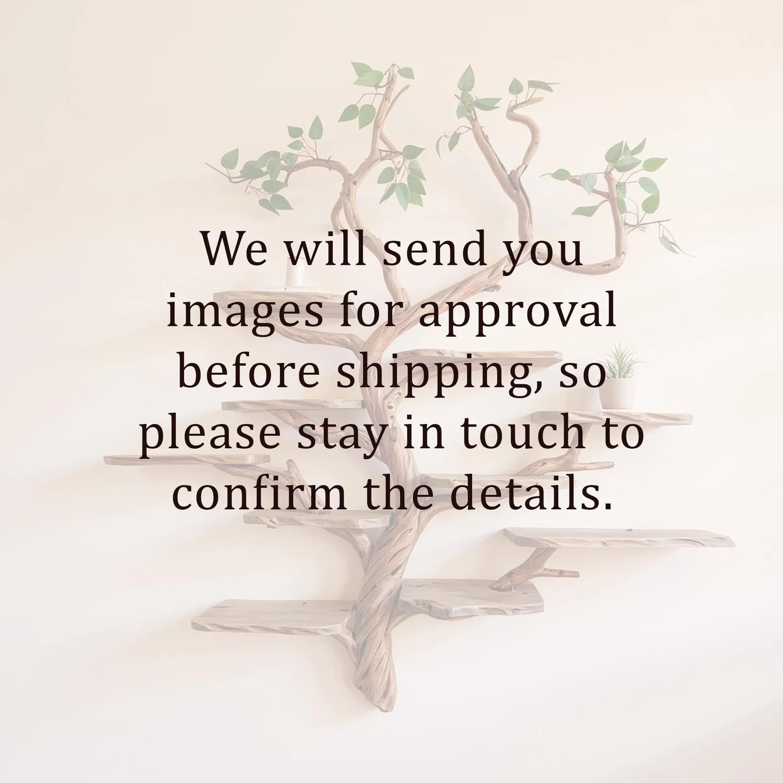 Floating live edge bookshelf driftwood tree branch bookcase wall mount hanging shelves drift wood book shelf rustic home decoration - Image 9