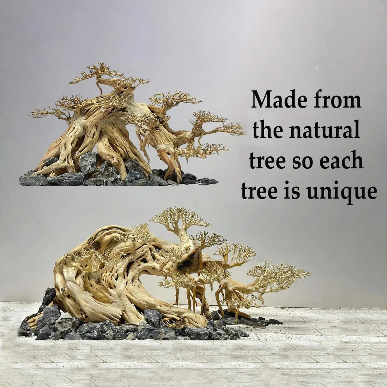 Driftwood aquarium bonsai large aquascape hardscape tree terrarium wood real fish tank decor - Image 4