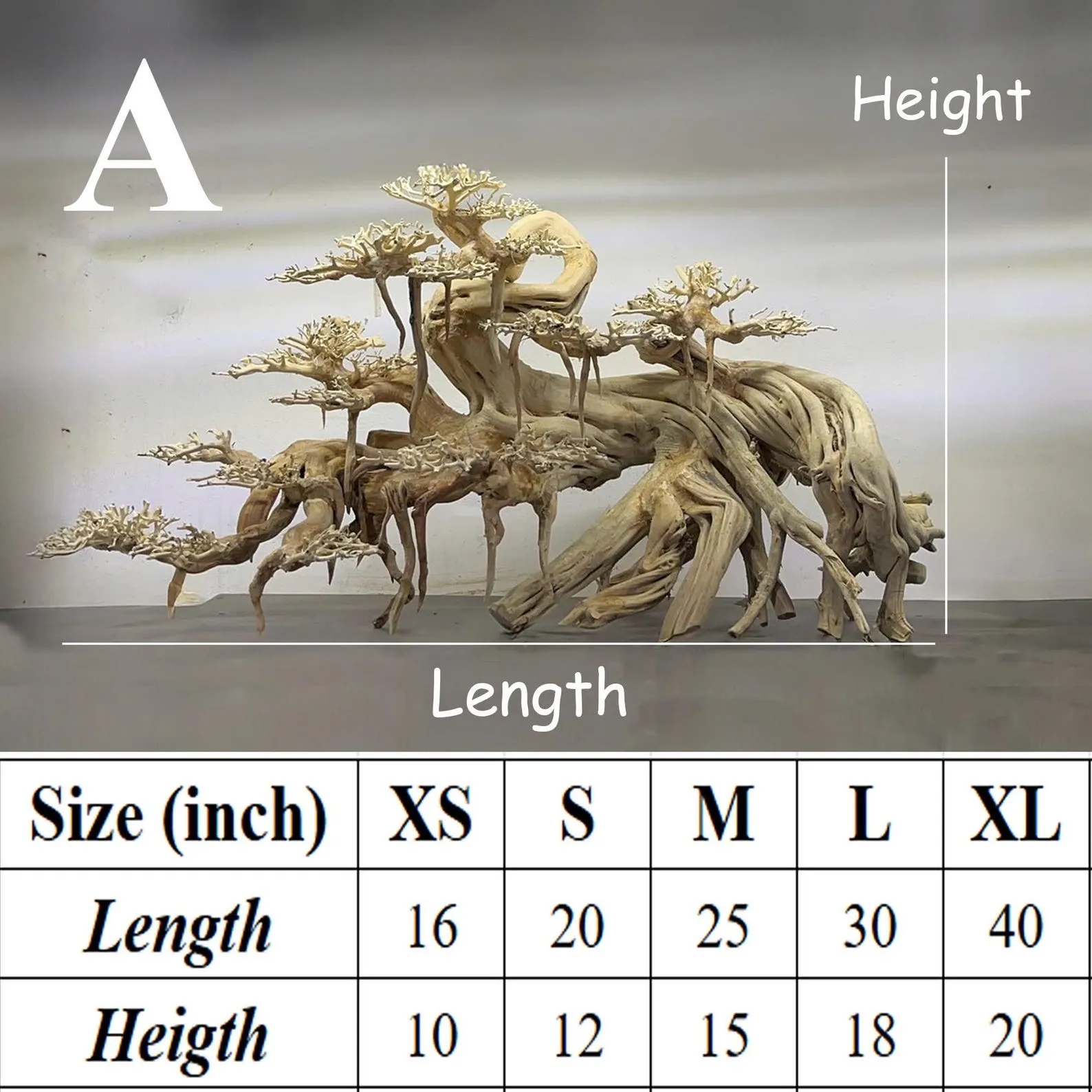 Driftwood aquarium bonsai large aquascape hardscape tree terrarium wood real fish tank decor - Image 8