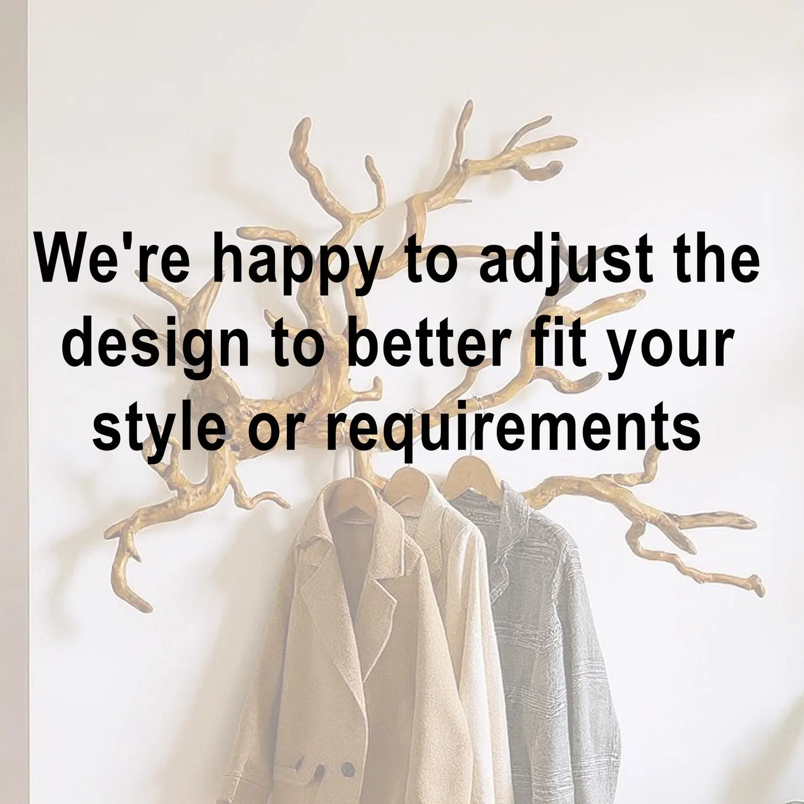 Driftwood wall hook tree branch coat rack wall mount decorative coat hooks rustic wood wall hanger entryway decoration - Image 6