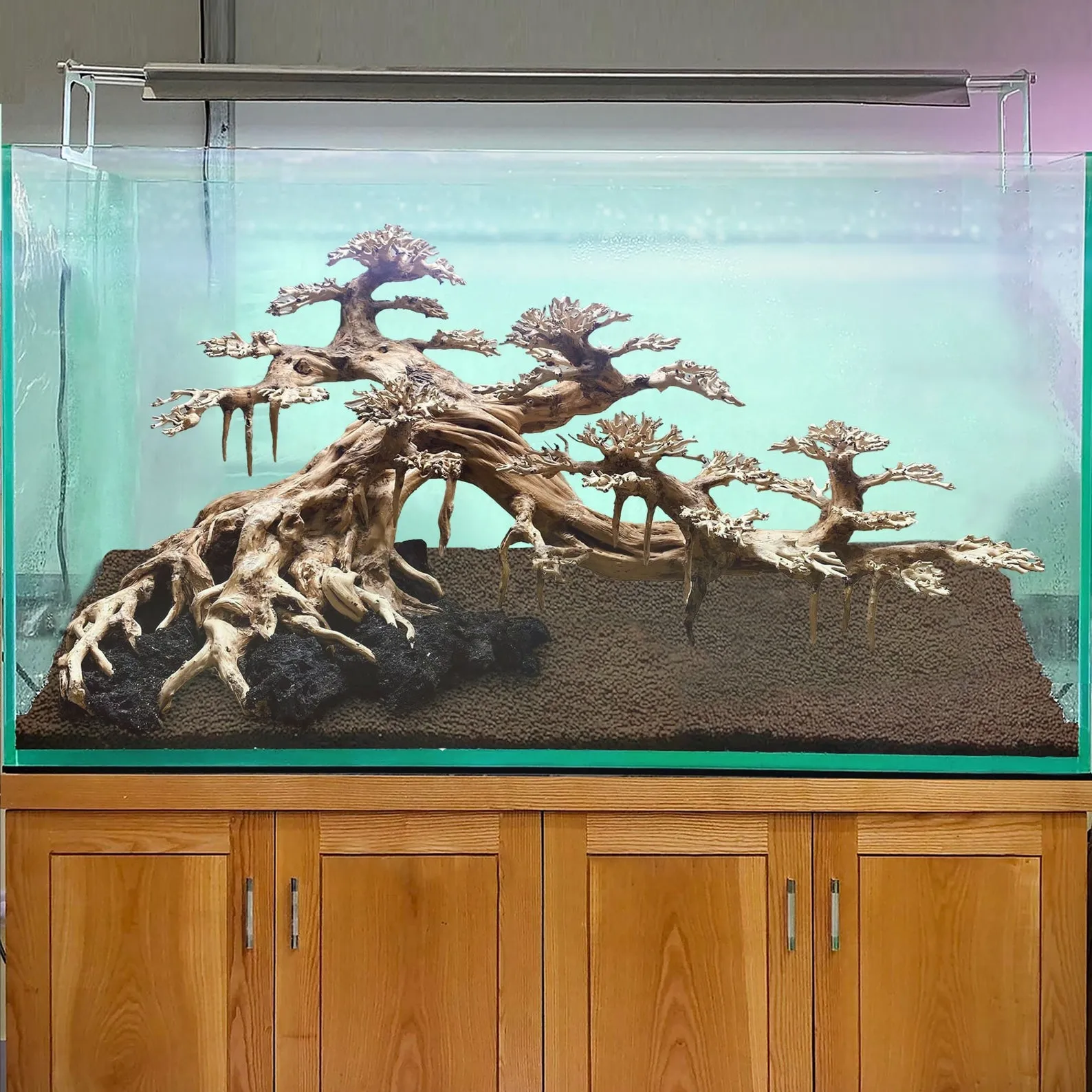 Driftwood aquarium bonsai tree aquascape wood decor fish tank background