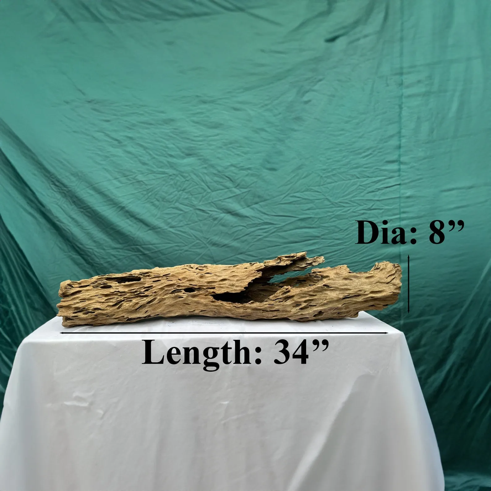 Hollow driftwood log aquarium hide drift wood cave fish tank decorations custom any size - Image 7