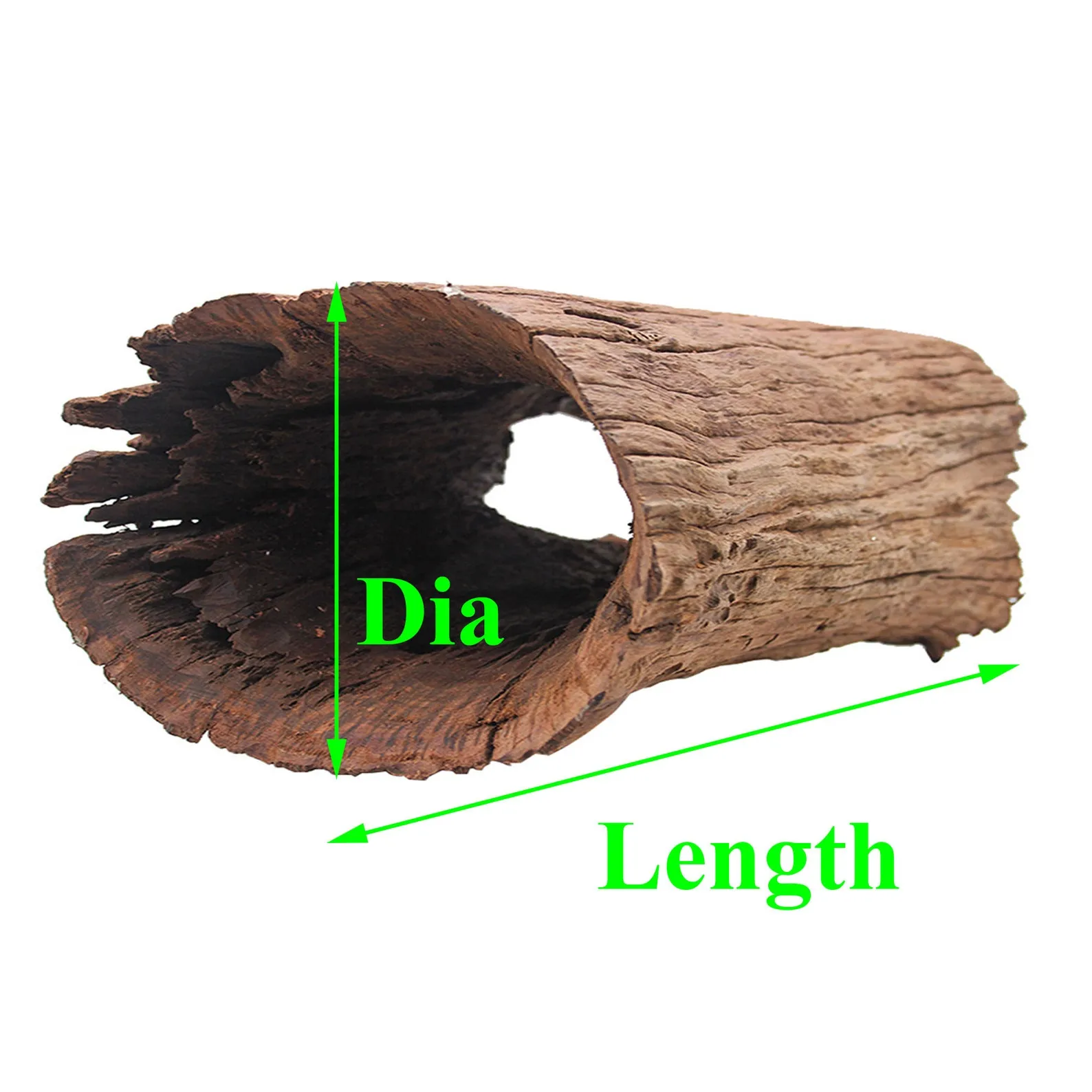 Driftwood stump large aquarium hide drift wood shrimp cave fish tank decoration - Image 7