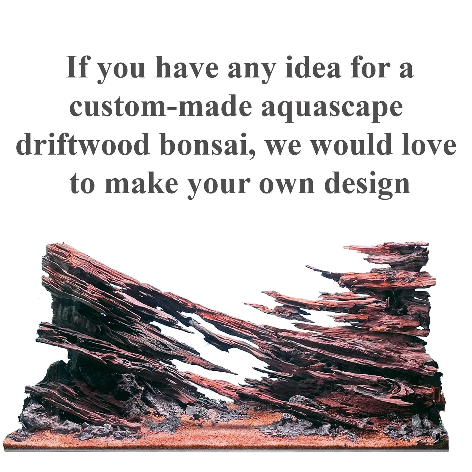 Aquarium driftwood large aquascaping stone for fish tank decorations gift for him - Image 5