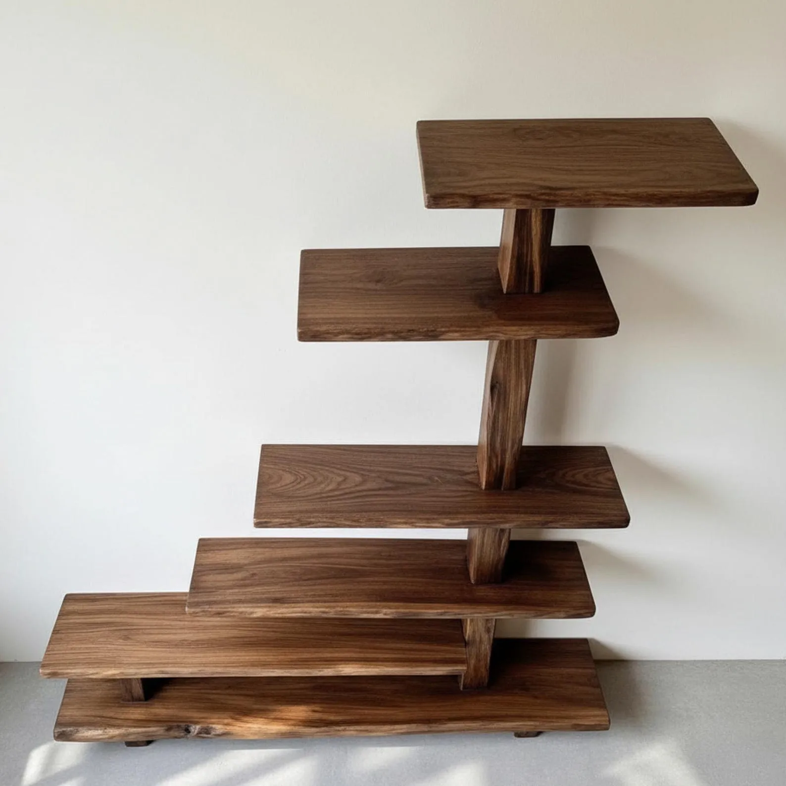 Tree branch bookshelf solid wood floating live edge wood shelves wall mount driftwood carving art rustic decor - Image 4