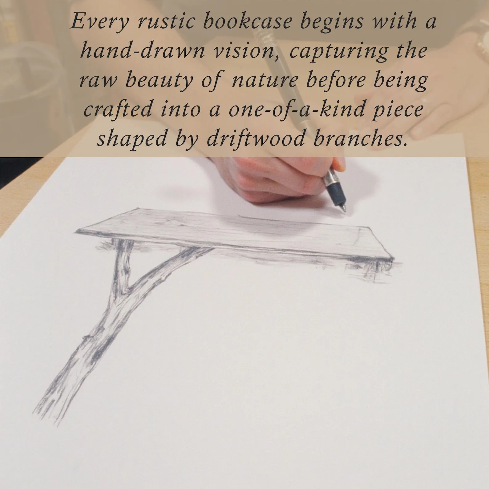 Corner tree bookshelf driftwood tree branch floating shelf wall mount tree bookcase drift wood decor live edge shelf furniture - Image 5