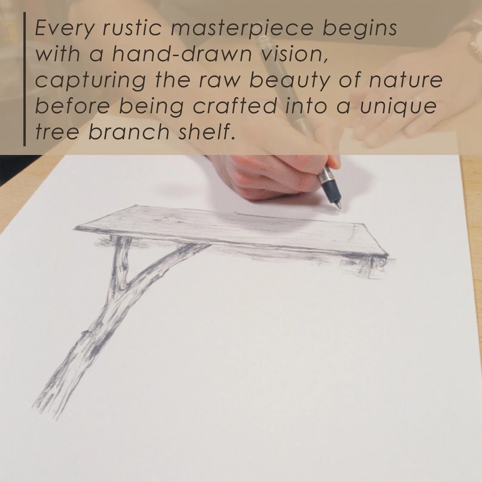 Corner bookshelves solid wood live edge floating shelf on wall tree branch bookshelf decor home art - Image 4