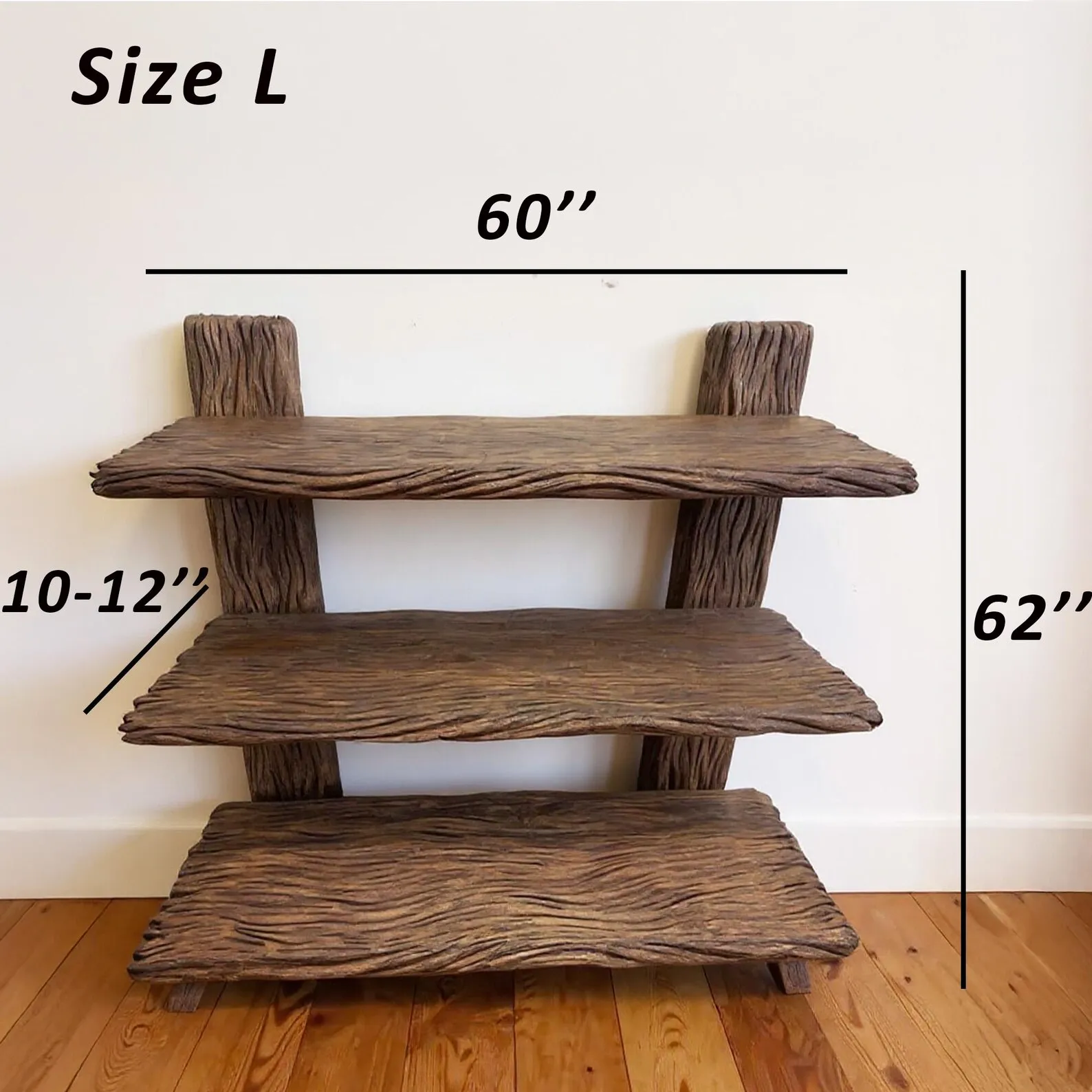 Handmade Reclaimed Wood Bookshelf: Rustic Modern Bookcase - Image 10