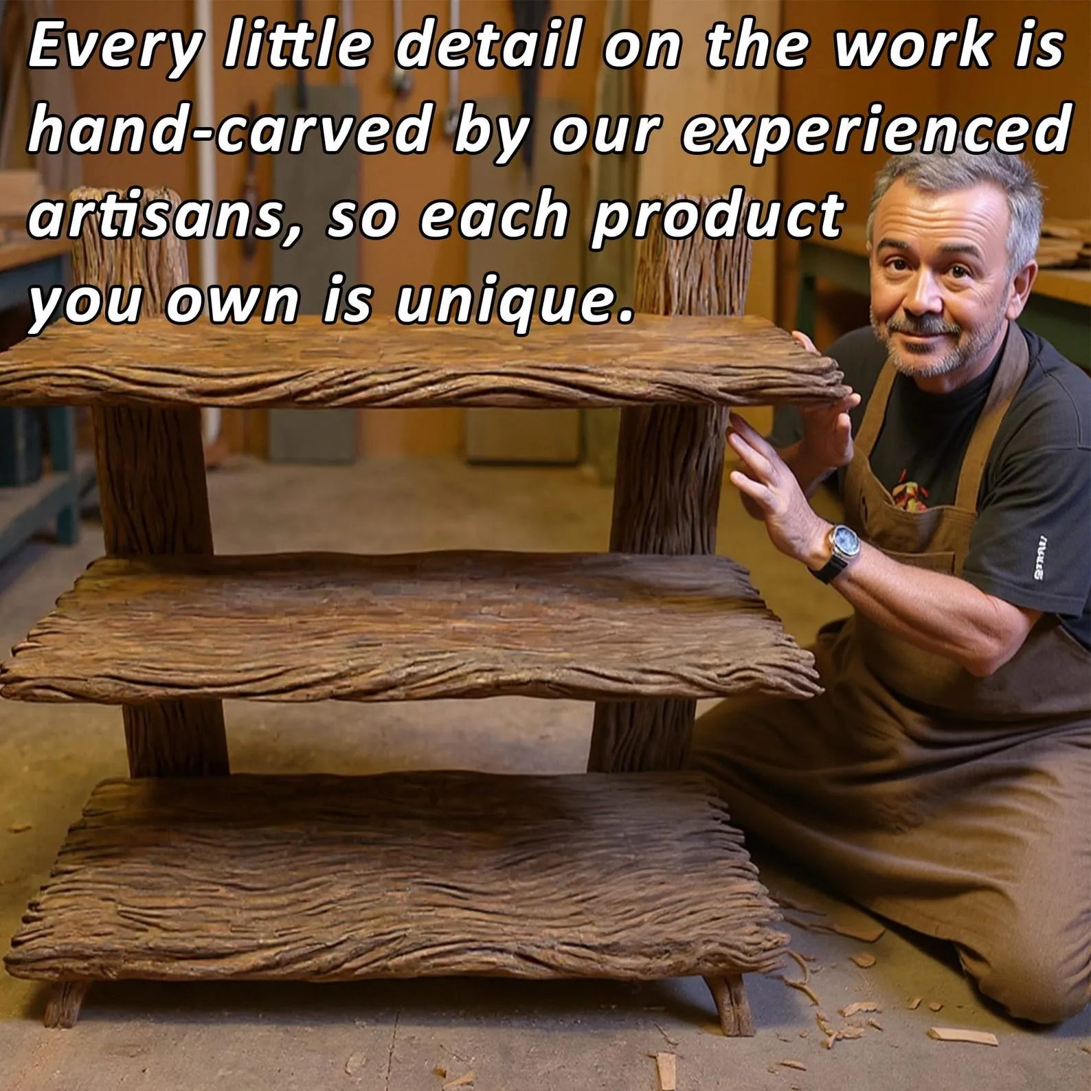 Handmade Reclaimed Wood Bookshelf: Rustic Modern Bookcase - Image 3