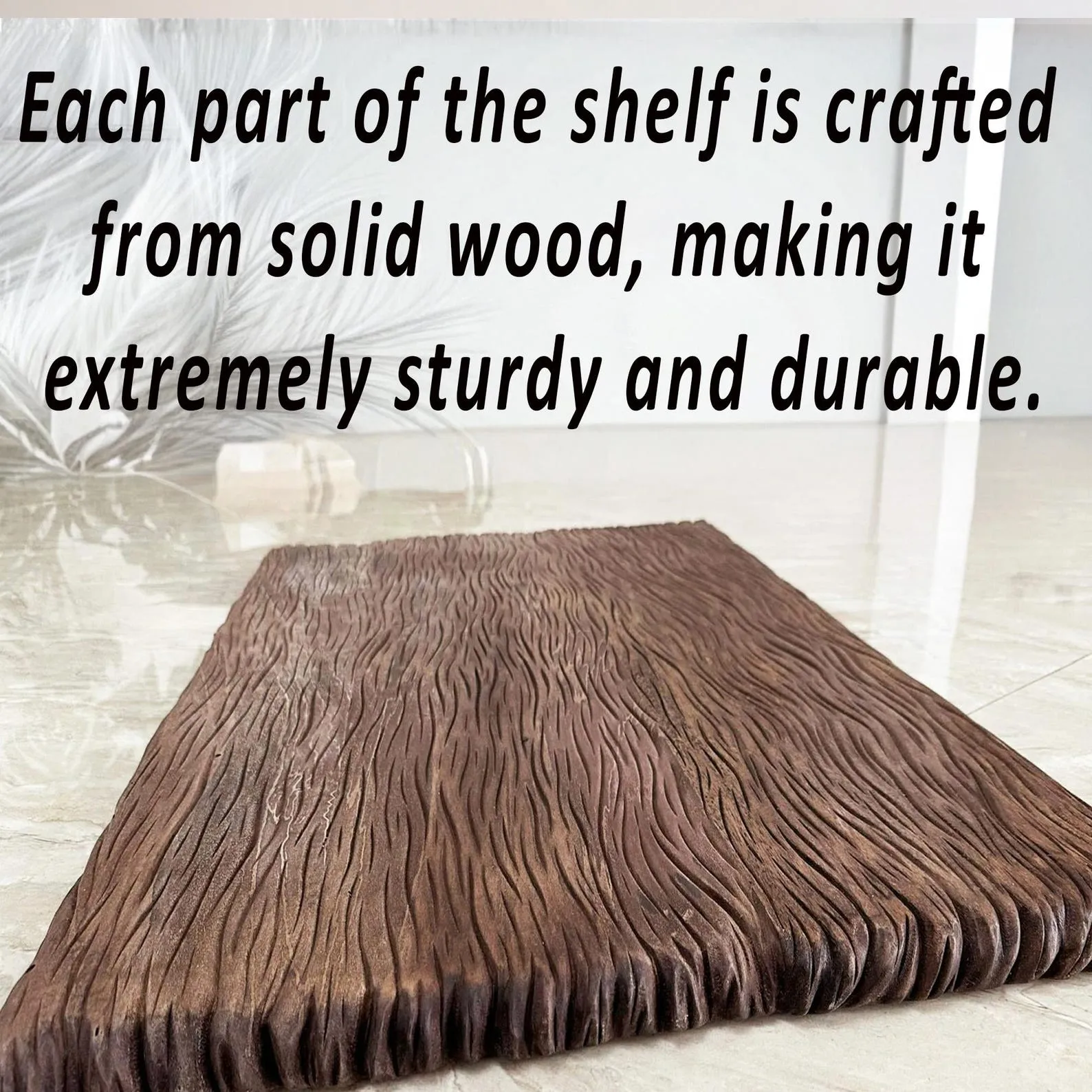 Handmade Reclaimed Wood Bookshelf: Rustic Modern Bookcase - Image 4