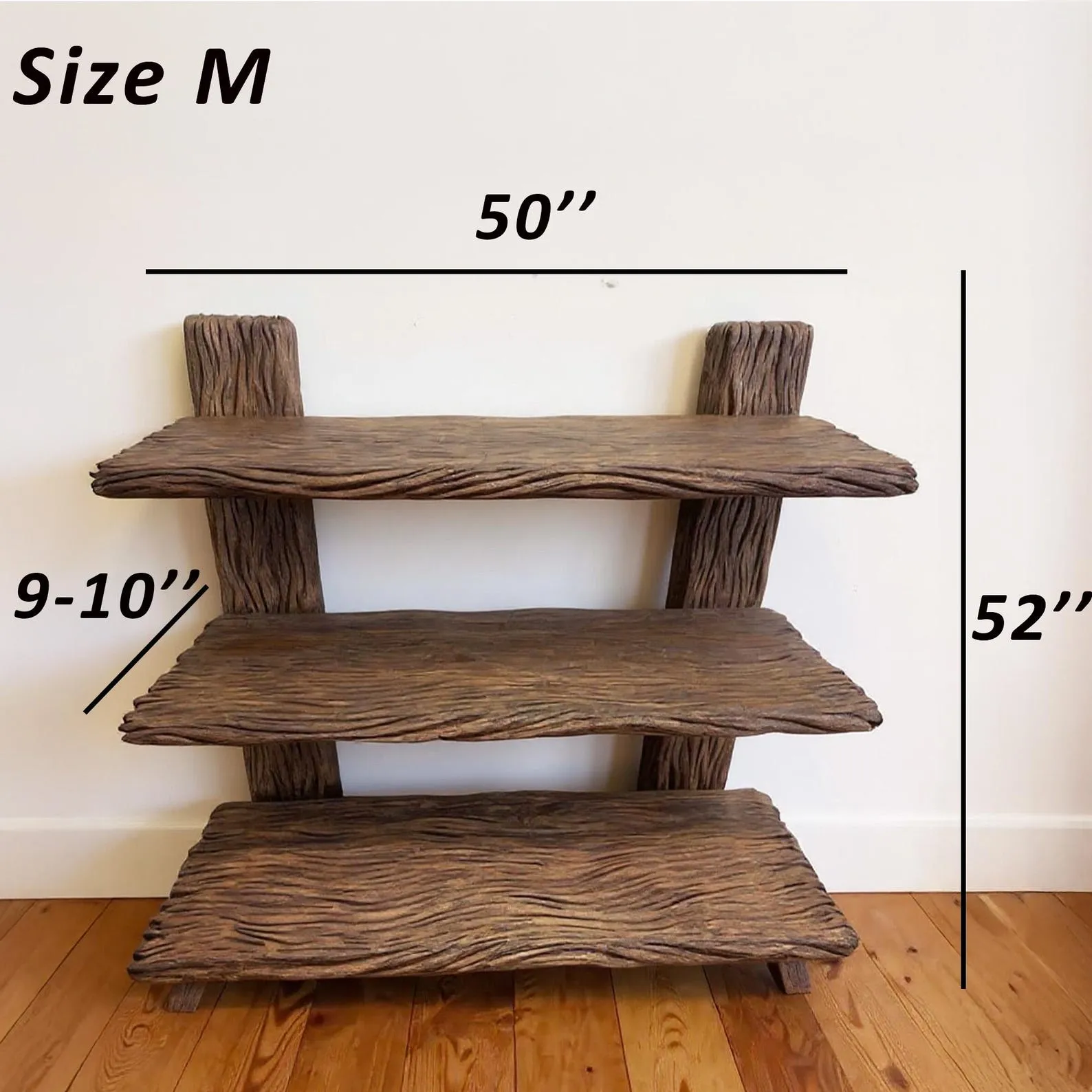 Handmade Reclaimed Wood Bookshelf: Rustic Modern Bookcase - Image 9