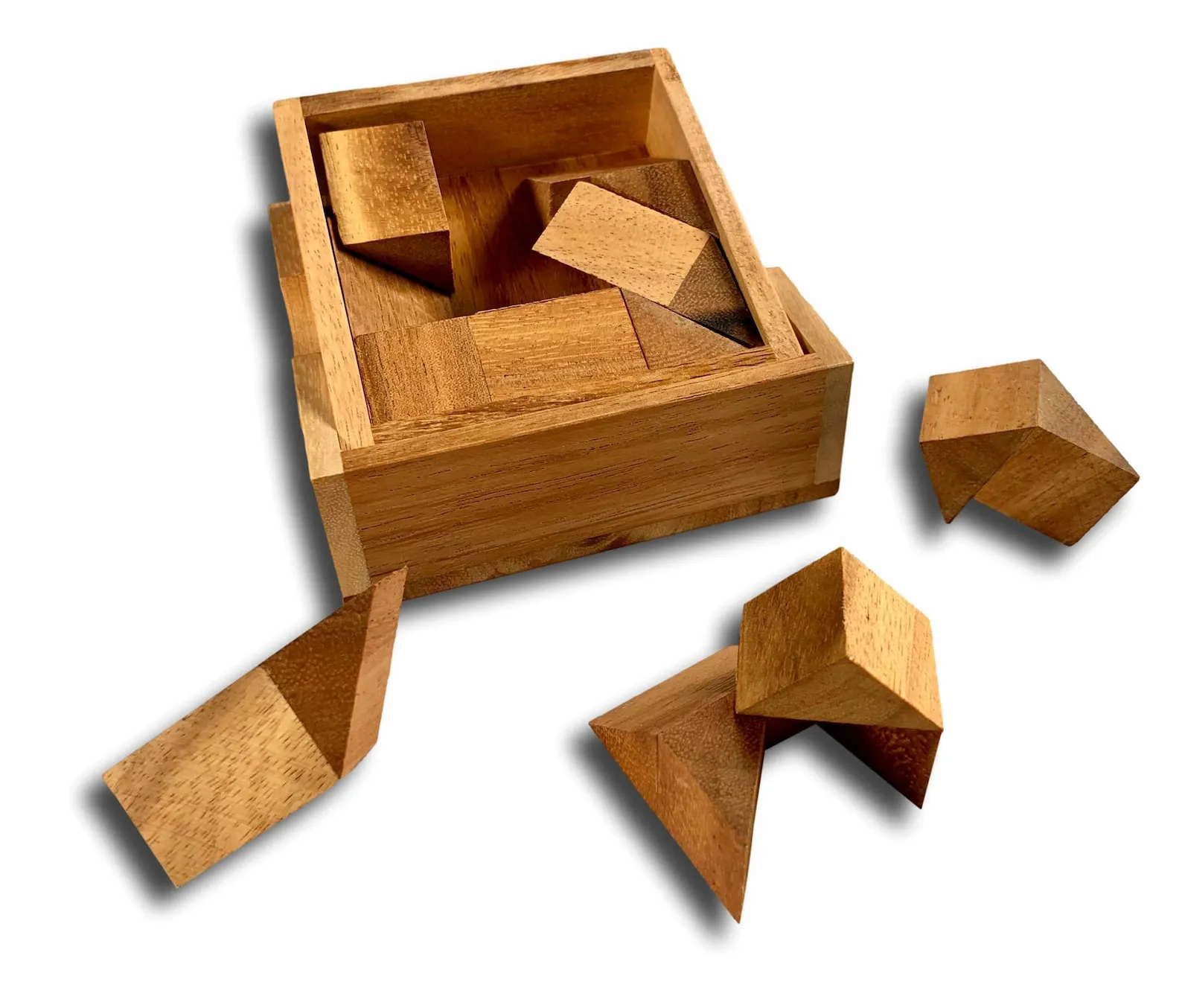 Hard Puzzle for Adults | The Devils Square - Christmas Gift for Stepmom - Wooden Brain Teaser Puzzle Gift - Level 10 out of 10 Difficulty