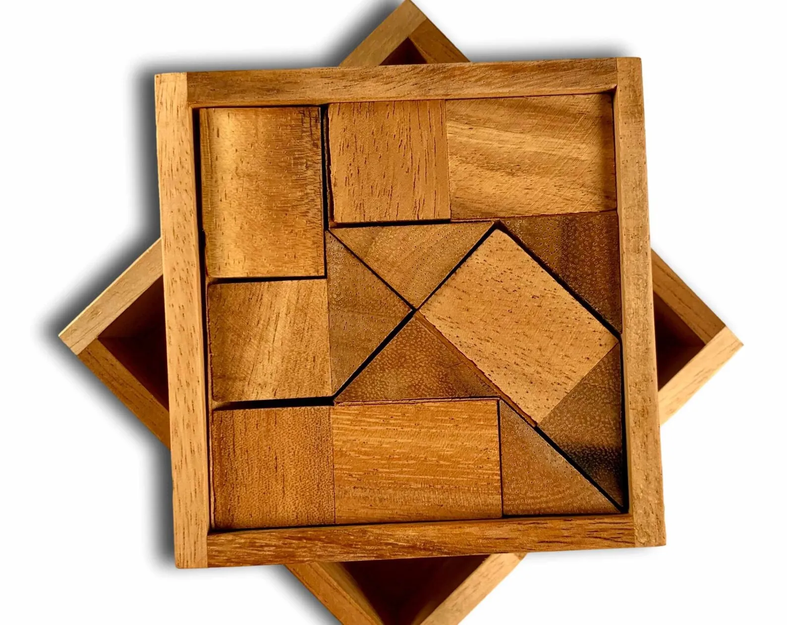 Hard Puzzle for Adults | The Devils Square - Christmas Gift for Stepmom - Wooden Brain Teaser Puzzle Gift - Level 10 out of 10 Difficulty - Image 3