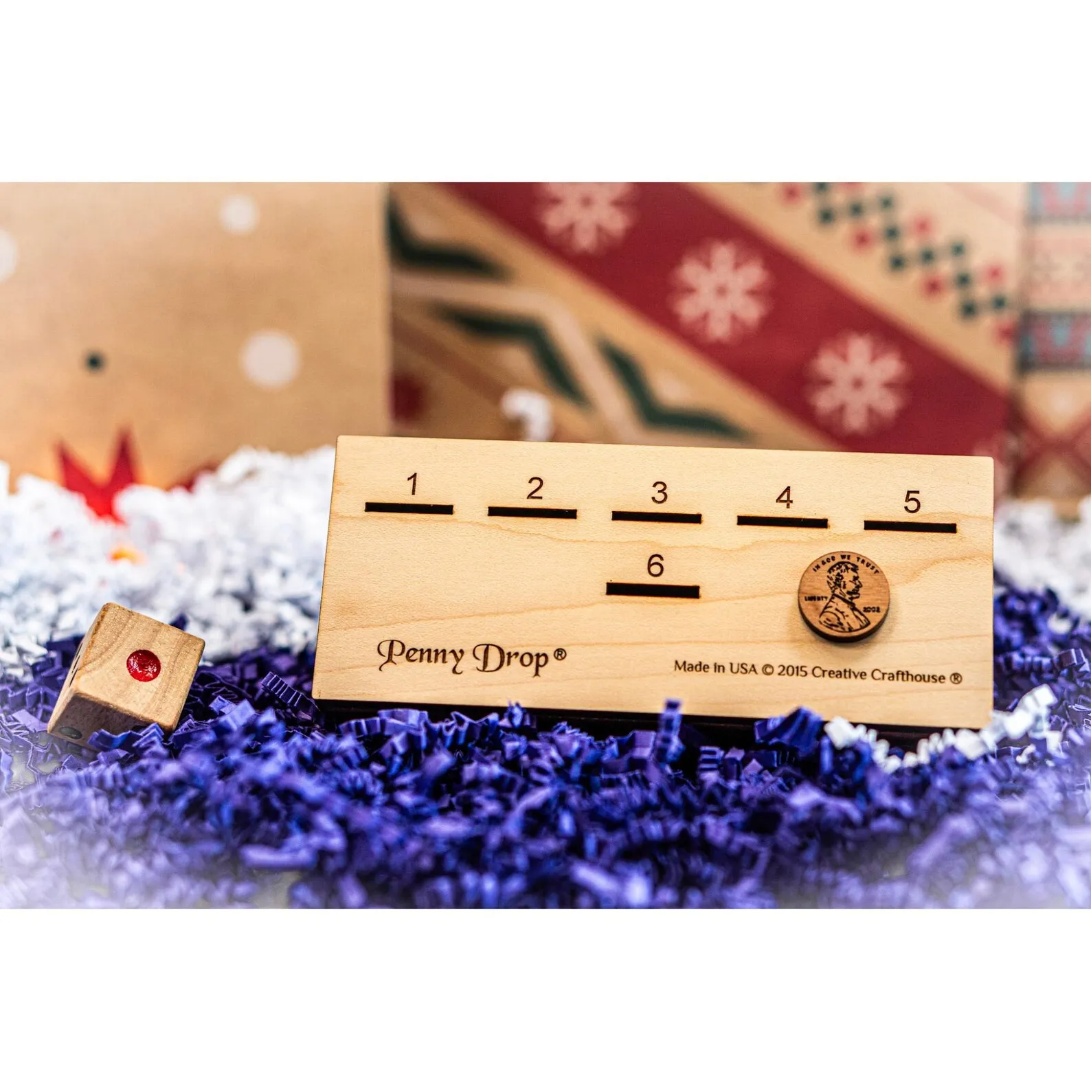 Penny Drop Game, Personalized Fun Family Game, Drinking Game, Fun Board Game For Adults, Travel Game, Bar Game, Custom Game, Dice Game