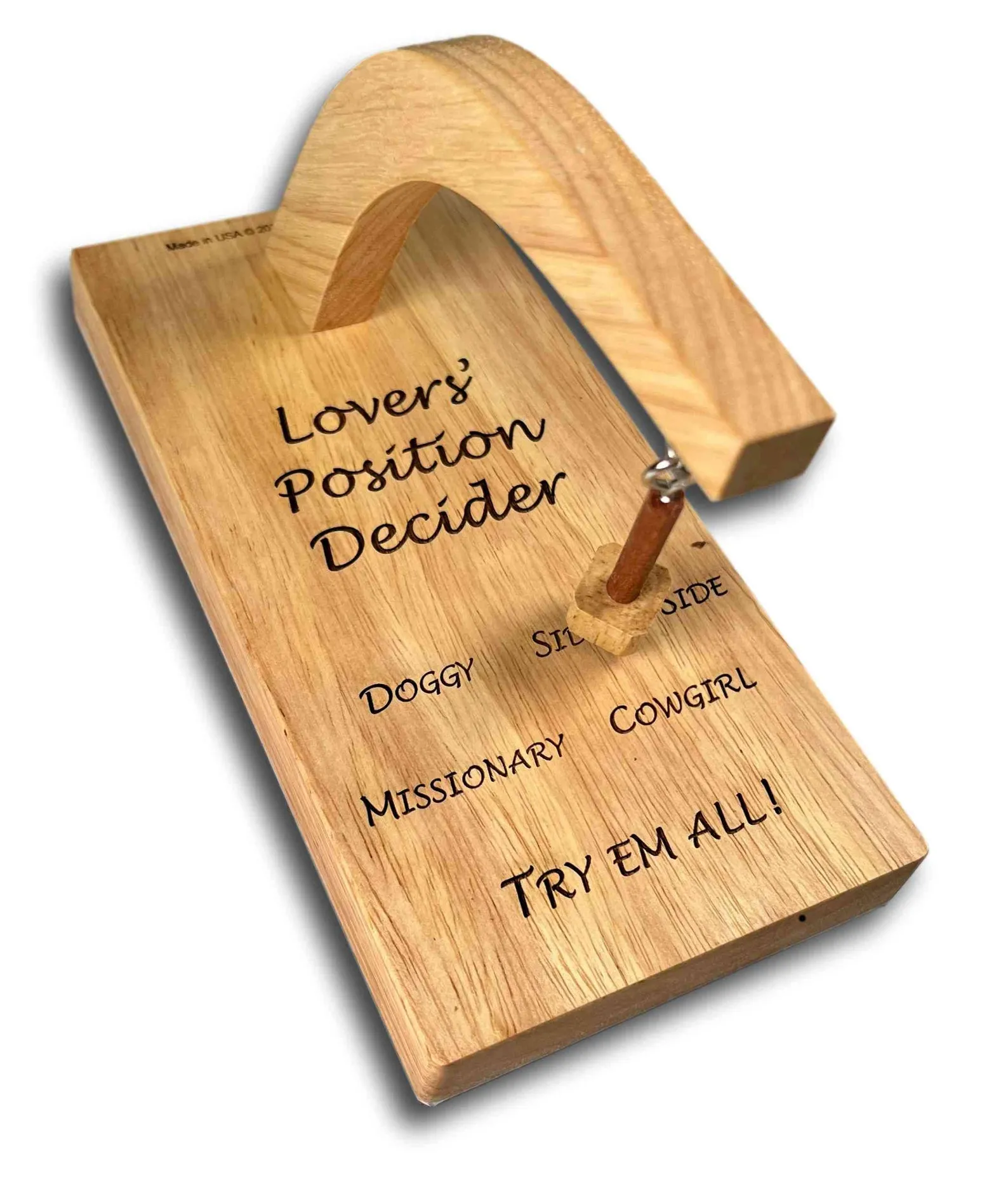 Lover's Position Decider: Adult Fun Game for Couples