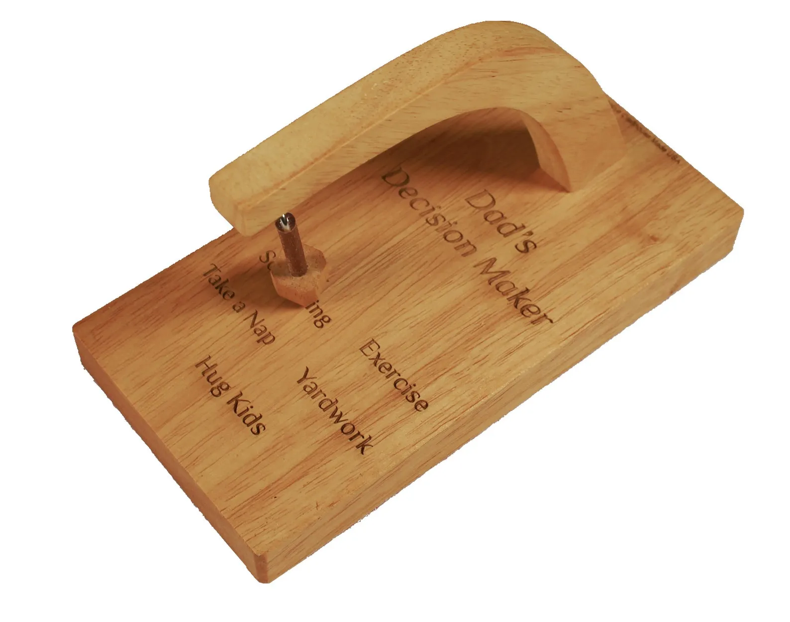 Dad Decision Maker, Pendulum Board, Magnetic Pendulum Swing, Fun Decision Board Game, Anniversary Gift For Him, Father Gift From Family - Image 2