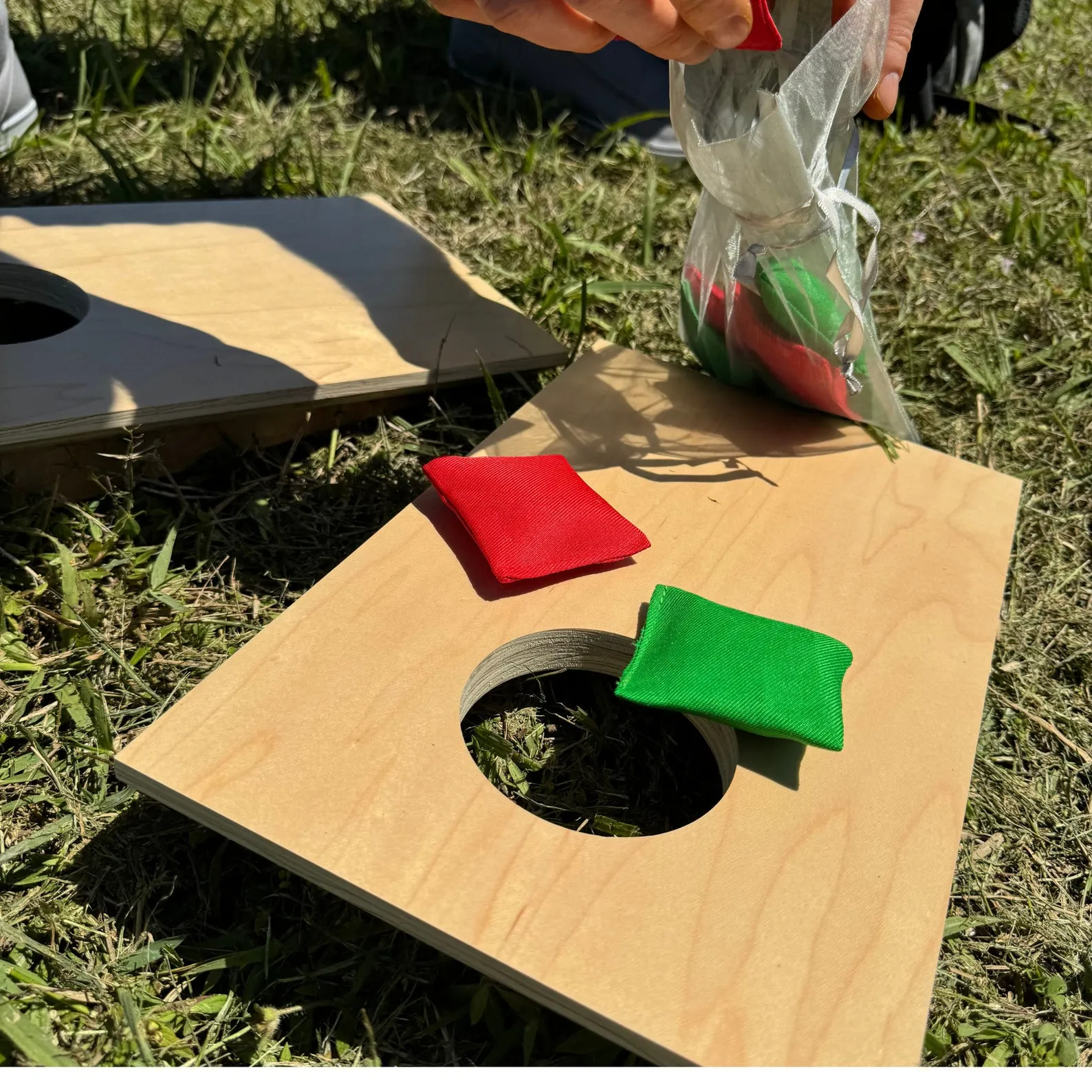 Tabletop Indoor Cornhole Boards Game | Bags Included, Personalize Your Boards With a Laser Engraving - Image 5